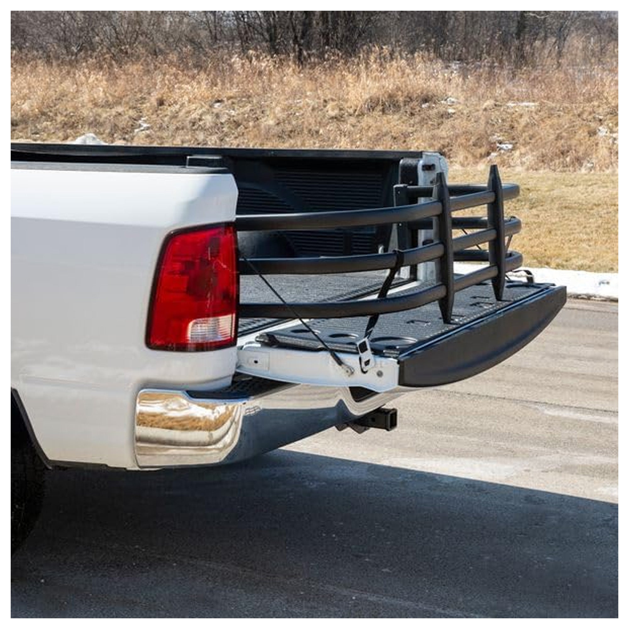 Elevate Outdoor Truck Bed Extender, Aluminum Adjustable Tailgate Ext (Open Box) - VMInnovations