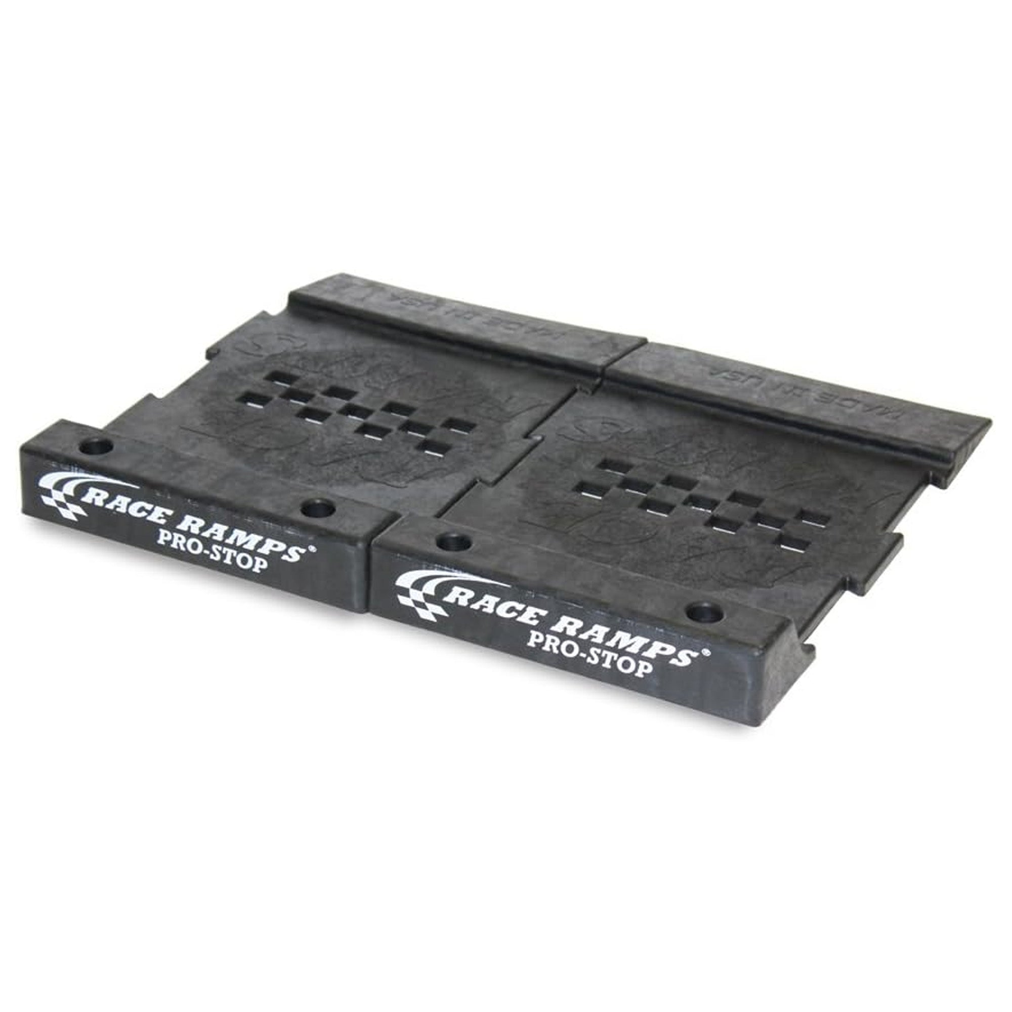 Race Ramps Pro Stop Parking Guide, Rubber Vehicle Stopper for Garage, Set of 2 - VMInnovations