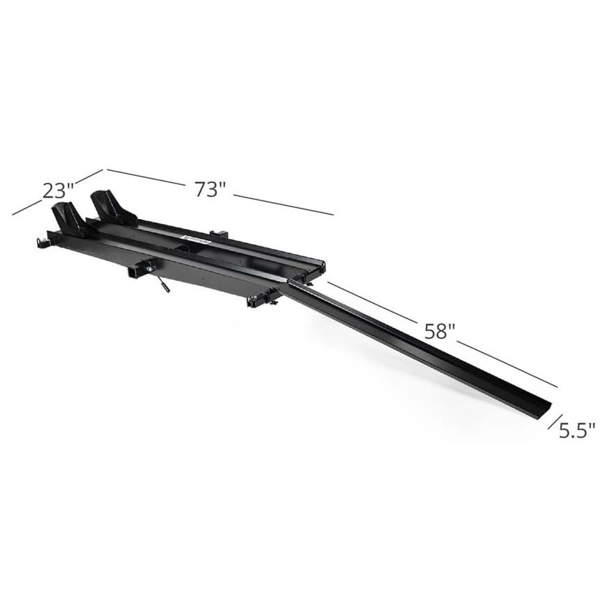 Titan Ramps Dual Motorcycle Carrier with Ramp Extension, 600 Pound Capacity - VMInnovations
