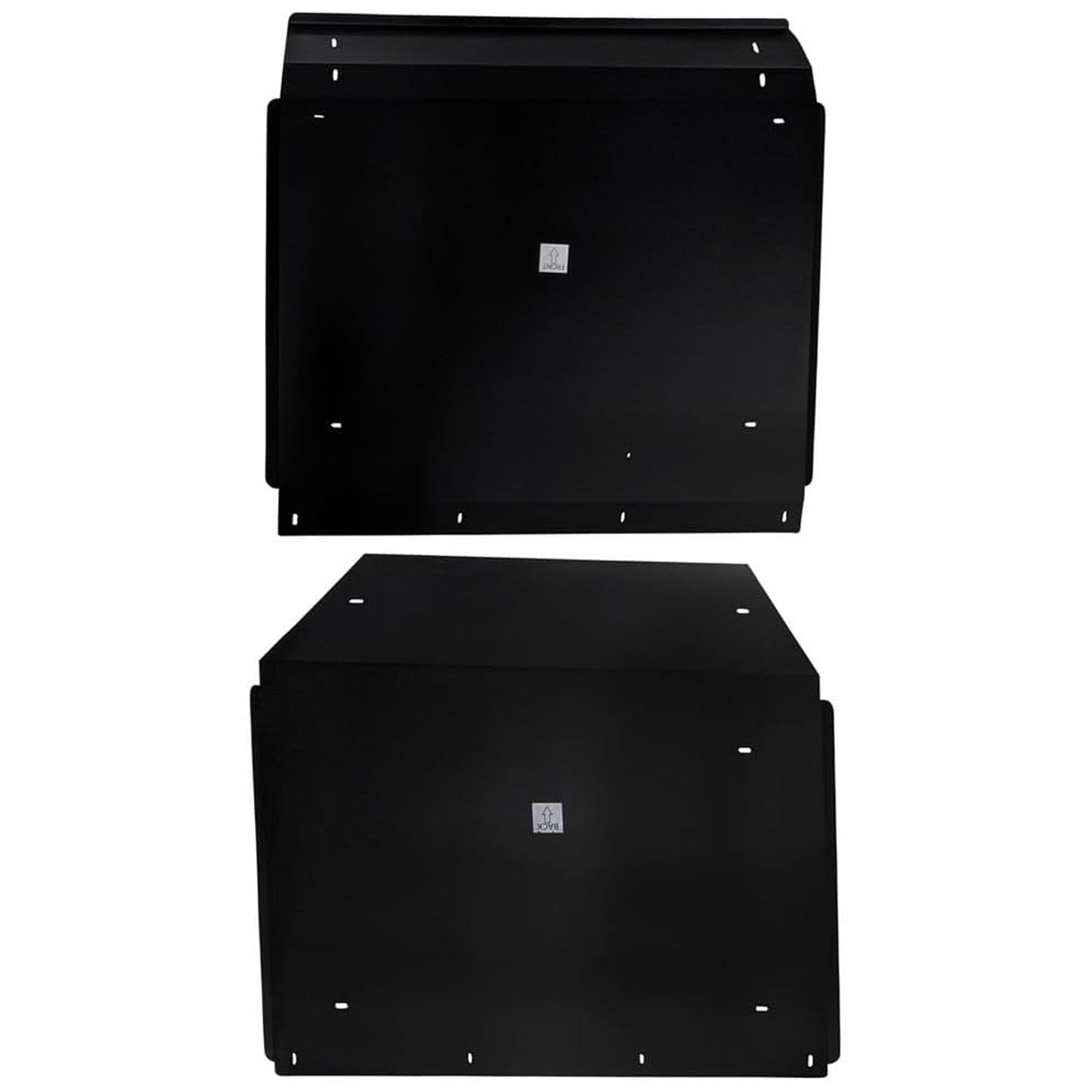 Titan Ramps Aluminum Roof Accessory for Polaris RZR 4-Door UTV Models, Black