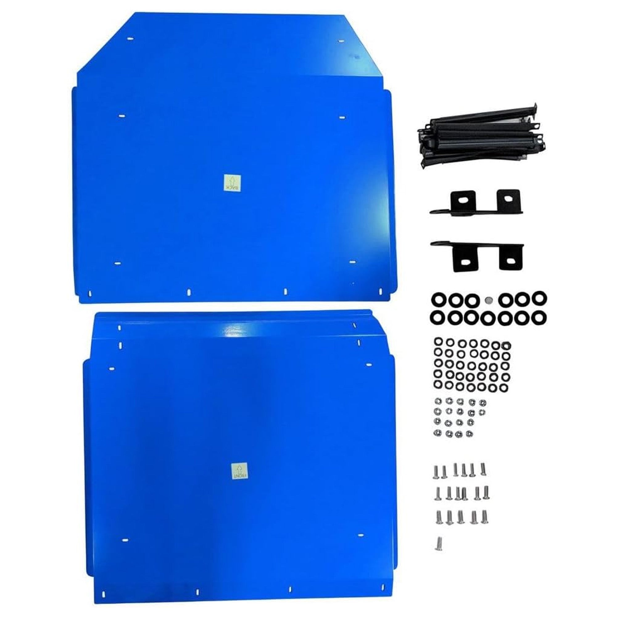 Titan Ramps Aluminum Roof Accessory for Polaris RZR 4-Door UTV Models, Blue - VMInnovations