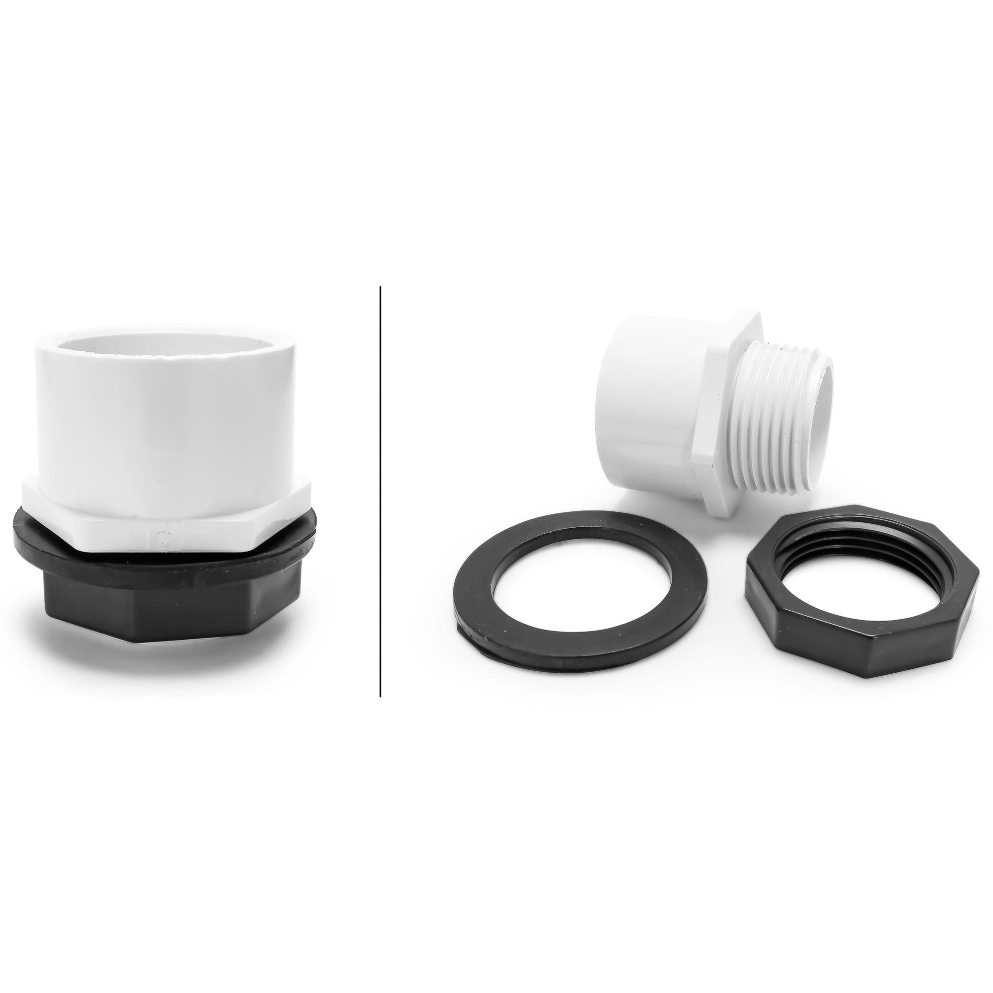 Camco 22 Inch ID Drain Pan, Drip Tray w/ PVC Fitting for Electric Water Heaters