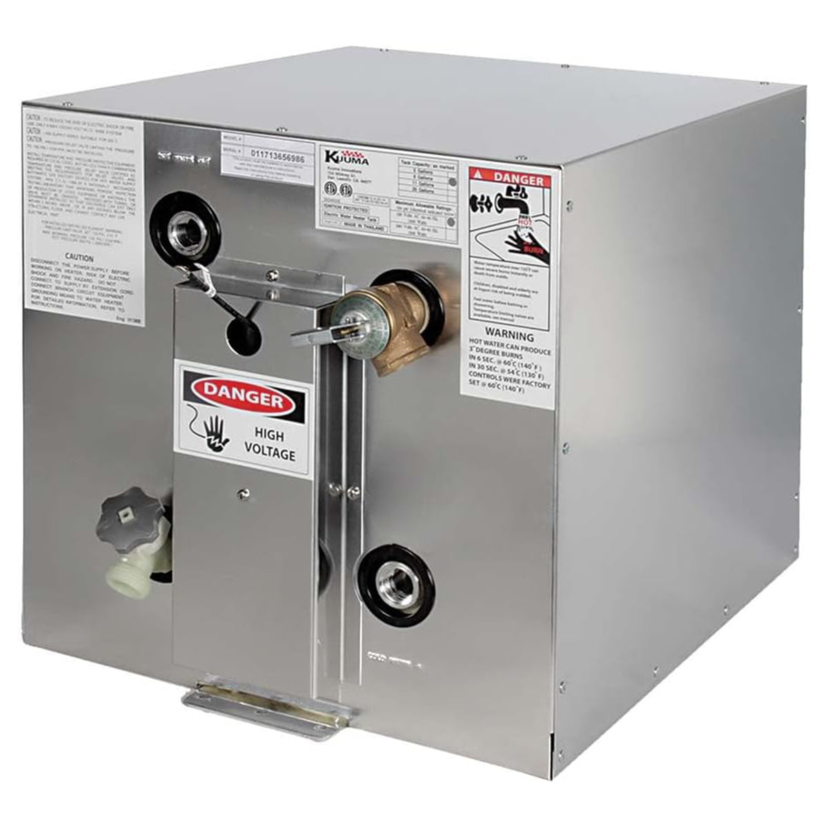 Kuuma 6 Gal Water Heater for Marines & Boats, Tank for Hot Water (Open Box)