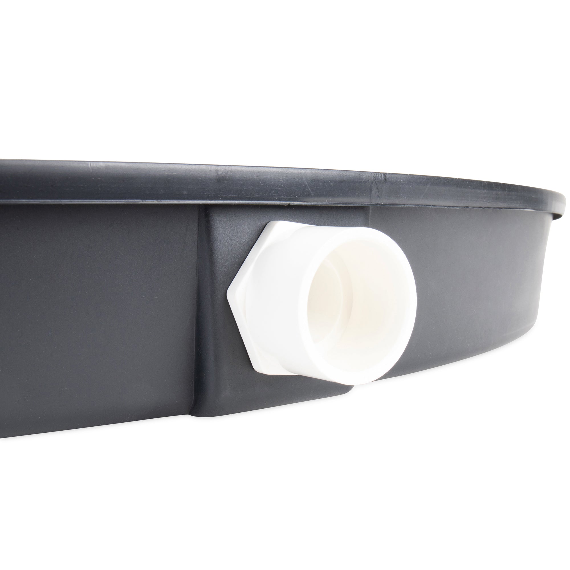 Camco Water Heater Drain Pan, 32-Inch OD Plastic Leak Catch Tray, 30-Inch ID - VMInnovations