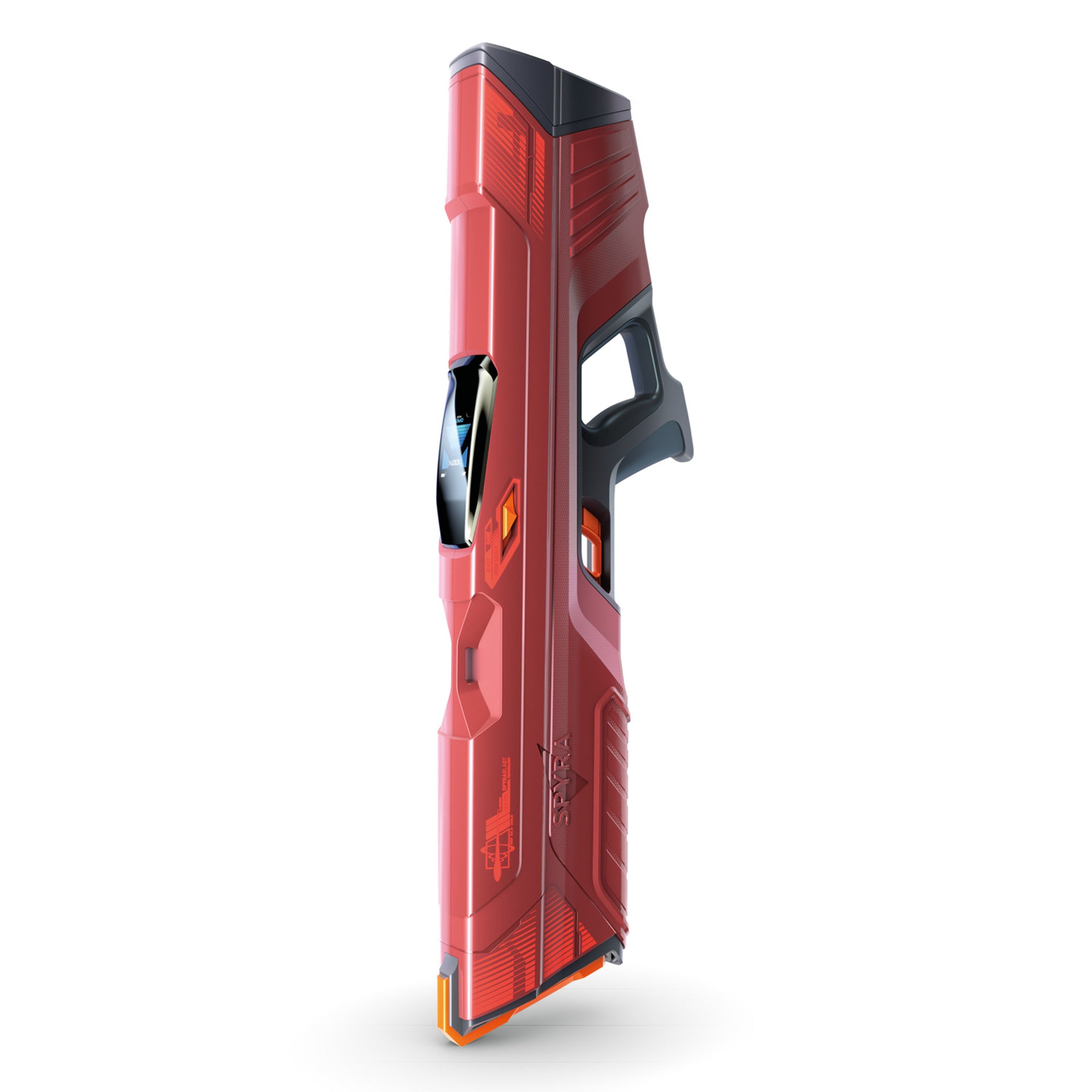 SPYRA Electric Water Blaster Outdoor Squirt Gun for Pool Games, Red (Open Box) - VMInnovations