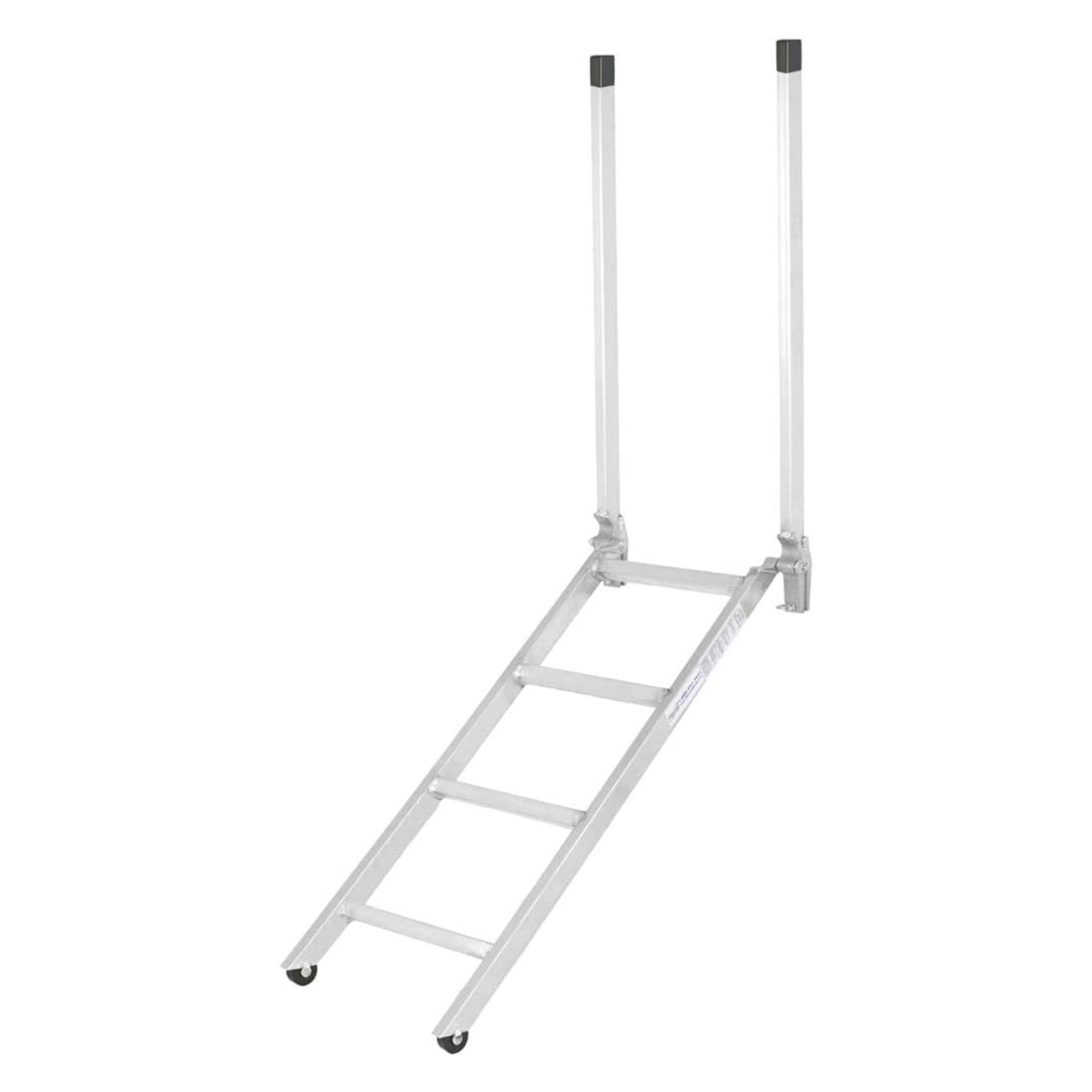 HD Ramps EZ Deck Step 48" Step Ladder for Trailer, 28" to 42" Deck Height - VMInnovations