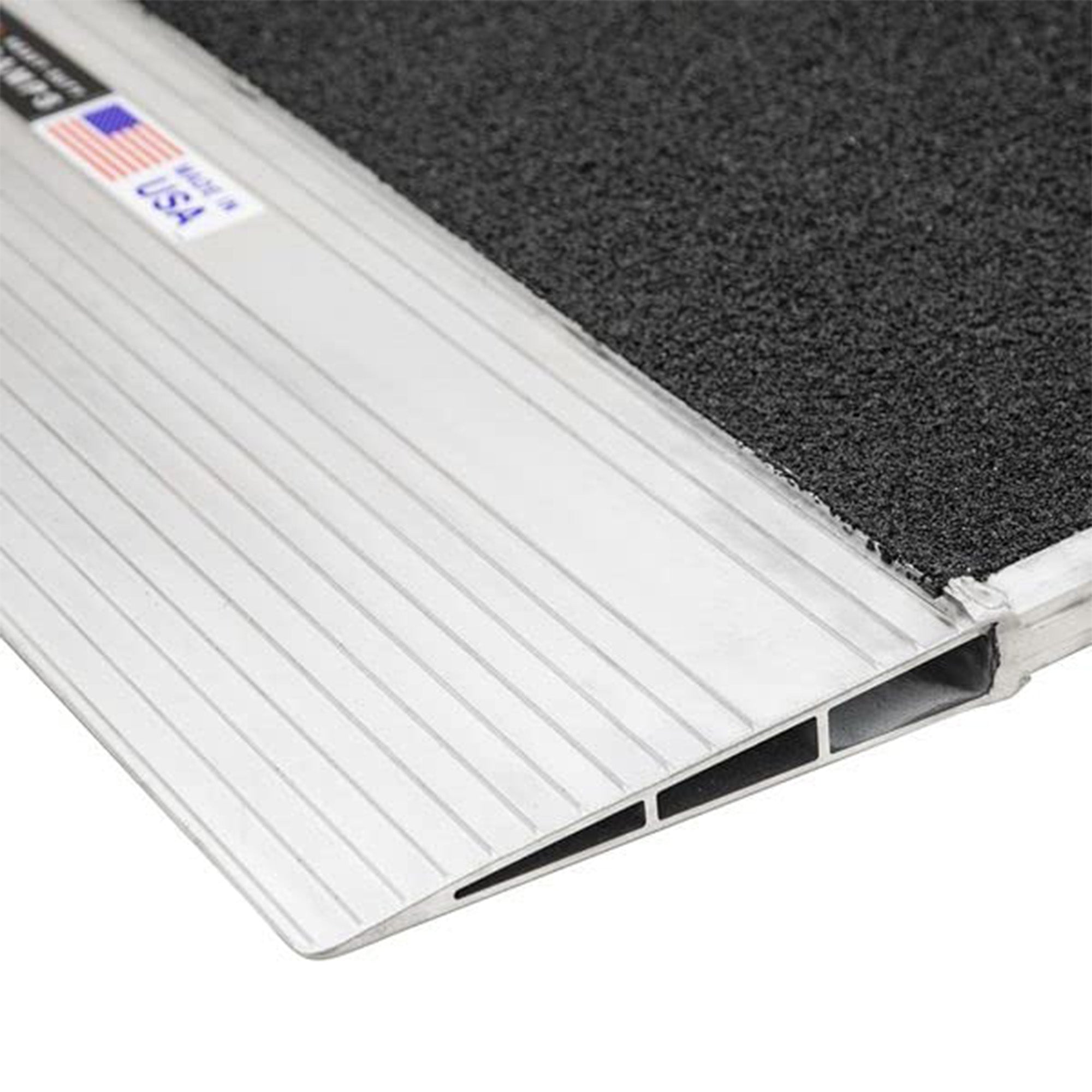 HD Ramps 60" x 63" Aluminum Container Ramp for 4.5" to 8" Lip, 12000 Lb Capacity - VMInnovations