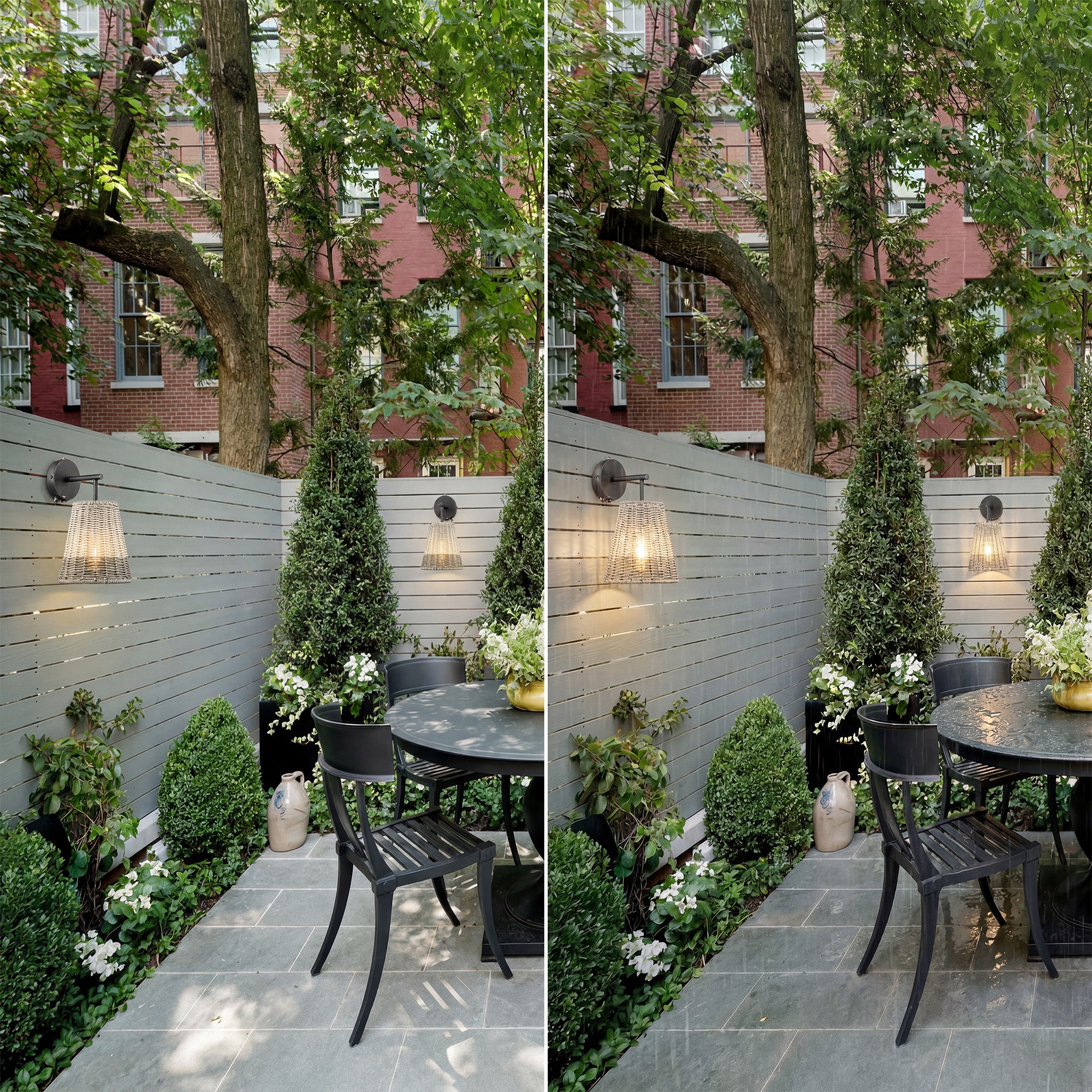 Mule 1-Light 12 Inch LED Wet-Rated Wall Light for Indoor/Outdoor, Matte Black