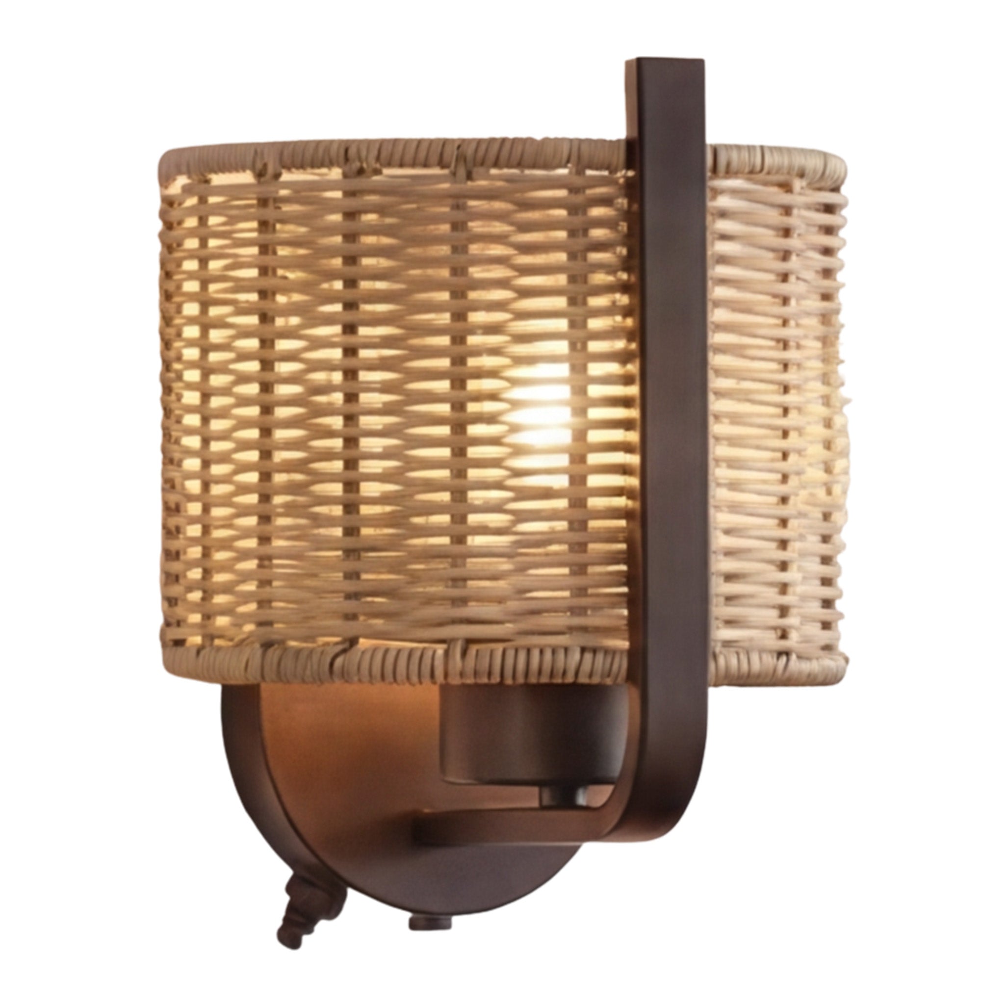 Mule 1-Light 8.75 Inch LED Wet-Rated Wall Light for Indoor/Outdoor, Matte Black - VMInnovations