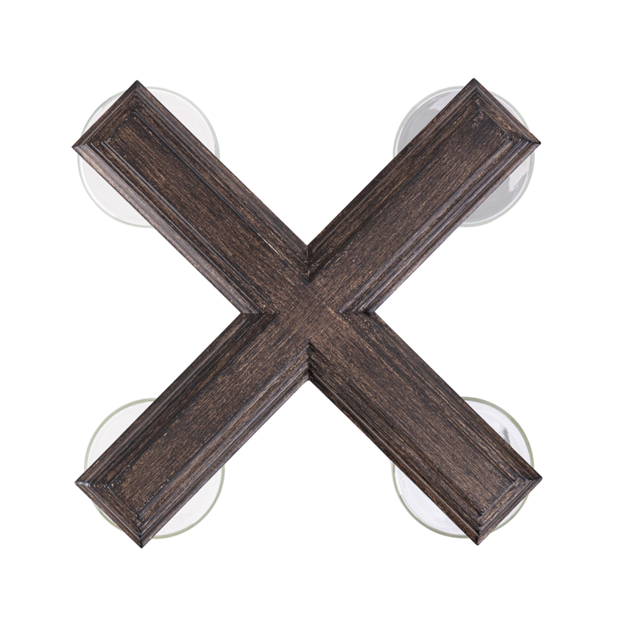 Portage Bay 4-Light Transitional Chandelier, Indoor Ceiling Light, Matte Black - VMInnovations