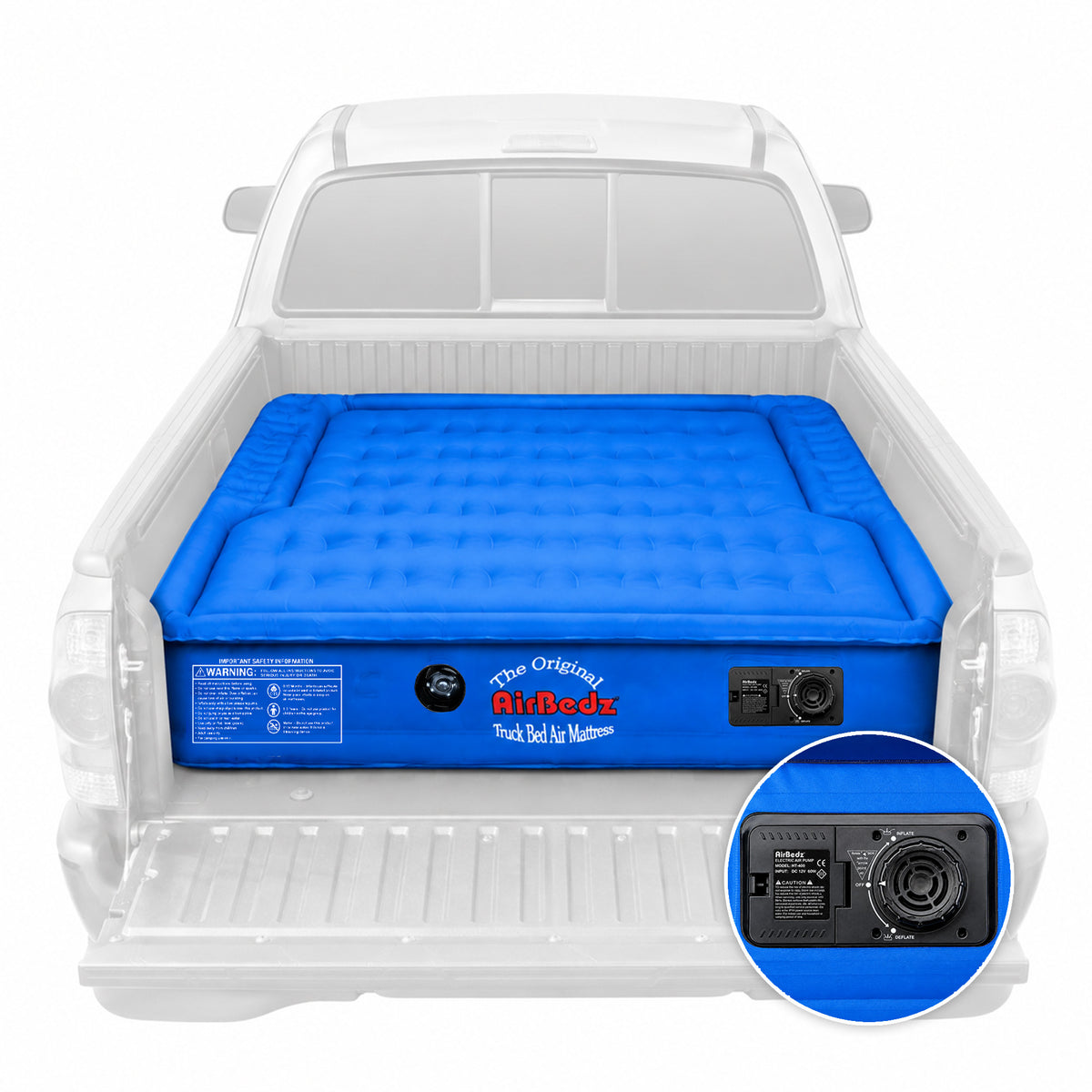 Pittman Outdoors 2 Pc Air Mattress w Pump, Inflatable Bed for Ford Bronco (Used) - VMInnovations
