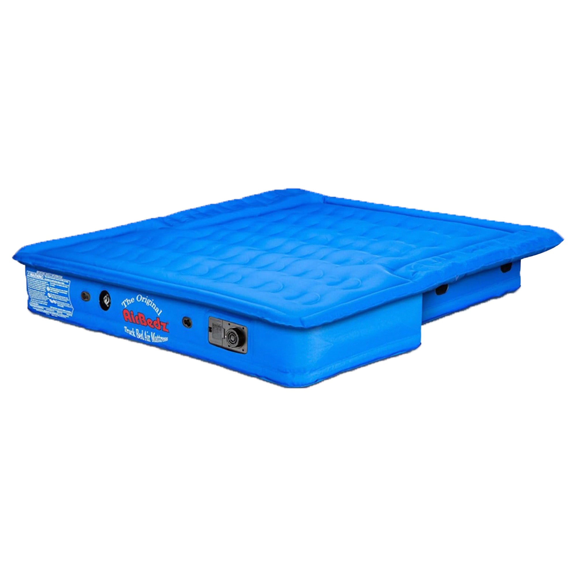 Pittman Outdoors Truck Bed Air Mattress with Pump for Short Truck Beds, 5', Blue - VMInnovations