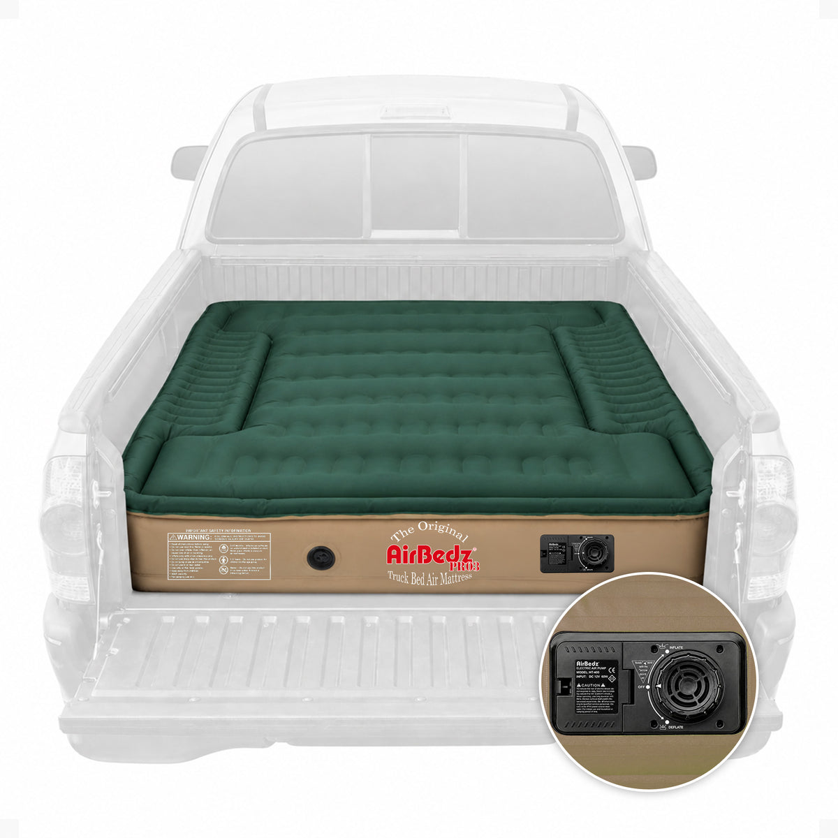 Pittman Outdoors Truck Bed Air Mattress w/Pump for Standard Truck Beds(Open Box)