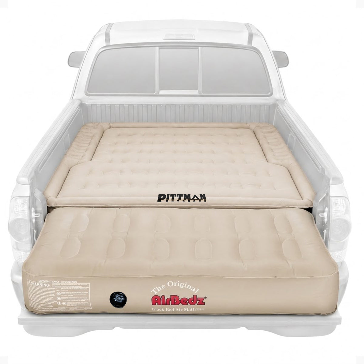 Pittman Outdoors Truck Bed Air Mattress W Pump for Standard Truck Beds, 6'(Used)