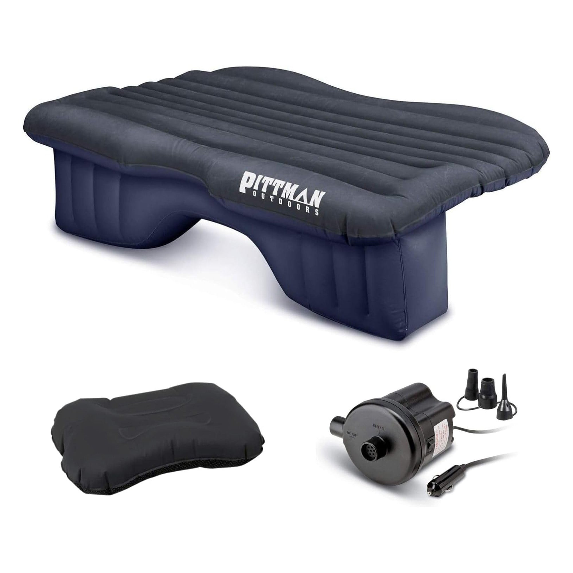 Pittman Outdoors Backseat Air Mattress, 55” Airbed for Mid-Size Vehicles, (Used) - VMInnovations