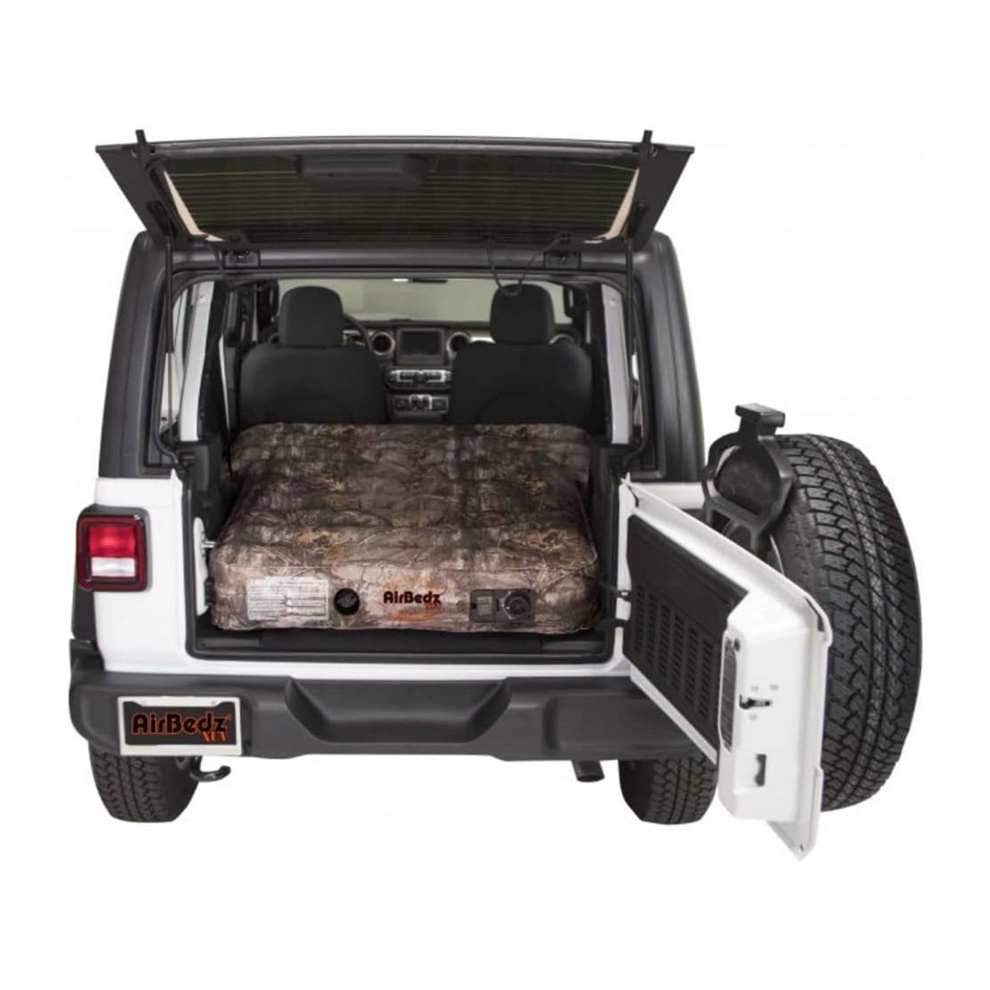 Pittman Outdoors AirBedz Mattress for Jeeps with Built-In Pump & Carry Bag, Camo