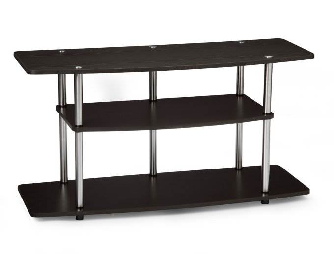 Convenience Concepts 42" Wood 3-Tier LCD TV Stand - Espresso - Open Box