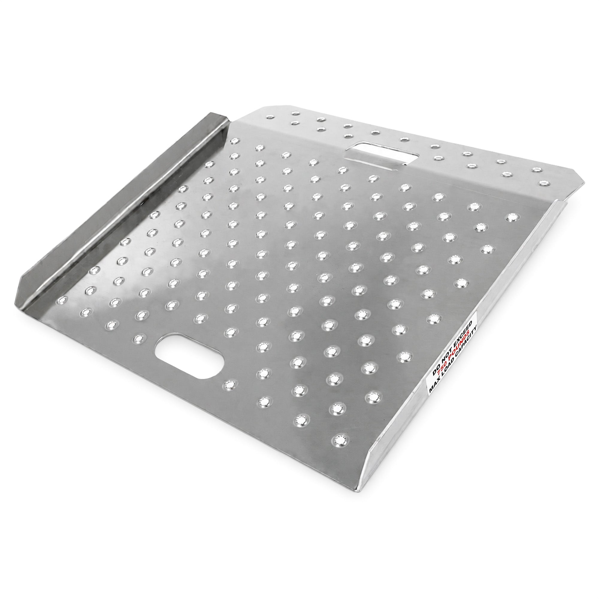 Guardian 20" x 20" Aluminum Curb Ramp, Portable and Heavy Duty, 750 Lb Capacity - VMInnovations