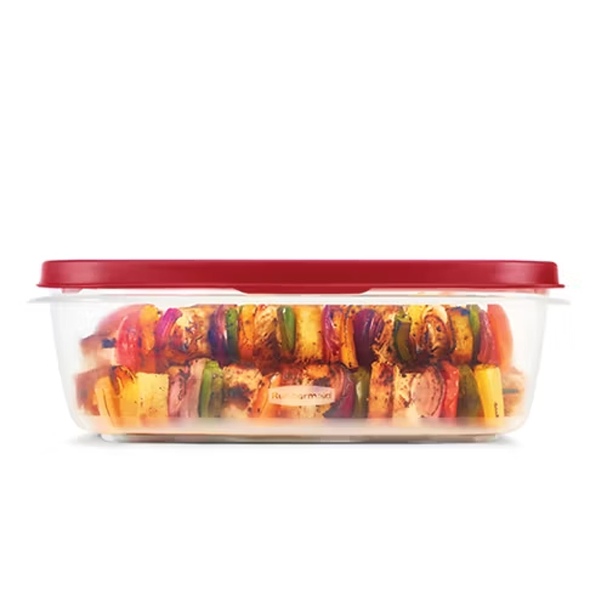 Rubbermaid Clear Food Storage and Organization Container with Lid, (Used)