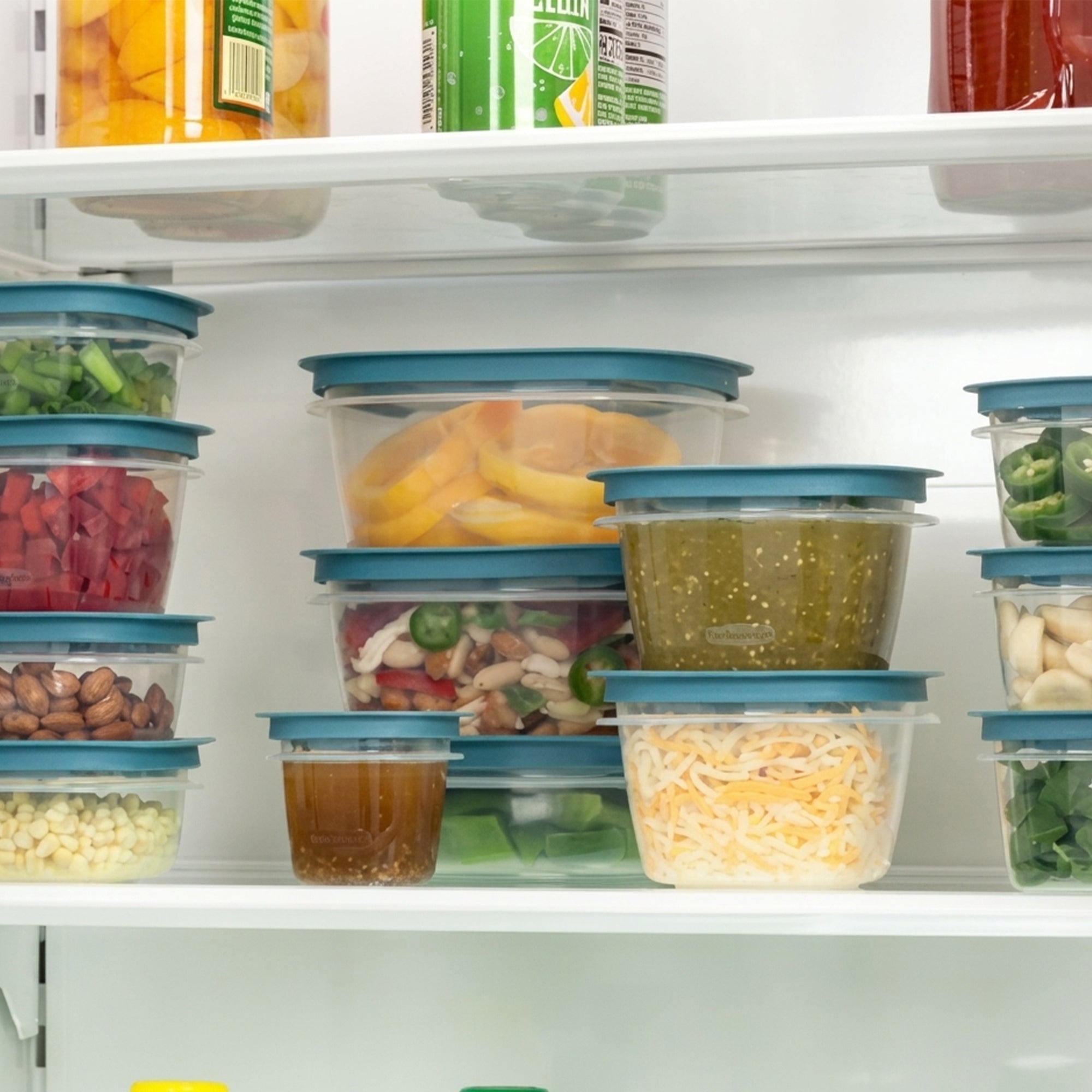 Rubbermaid Flex & Seal Food Storage Container with Airtight Lids, 36 Piece Set (Used)