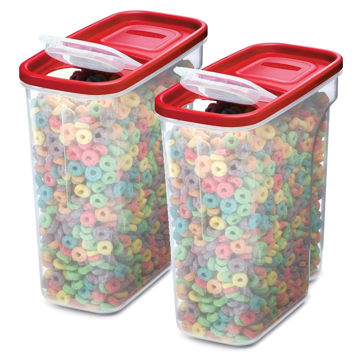 Rubbermaid Food Storage Container, Kitchen Organizer W Flip-Top Lid (Open Box)
