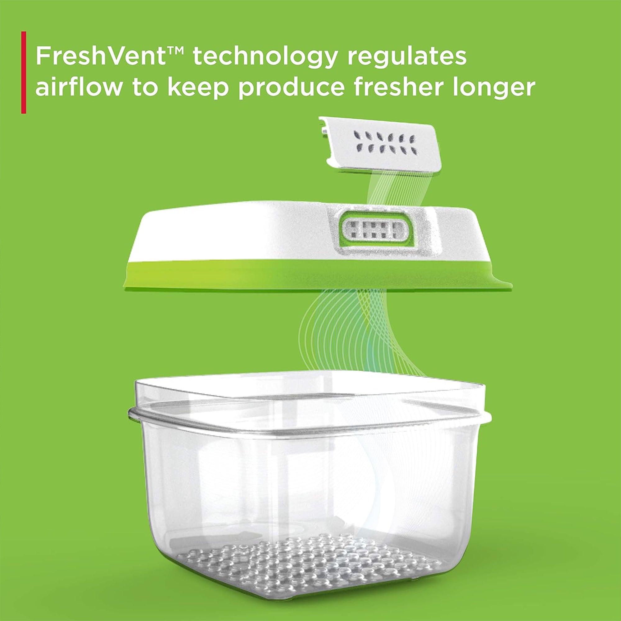 Rubbermaid FreshWorks Clear Food Storage Containers, Medium & Large, (Open Box)