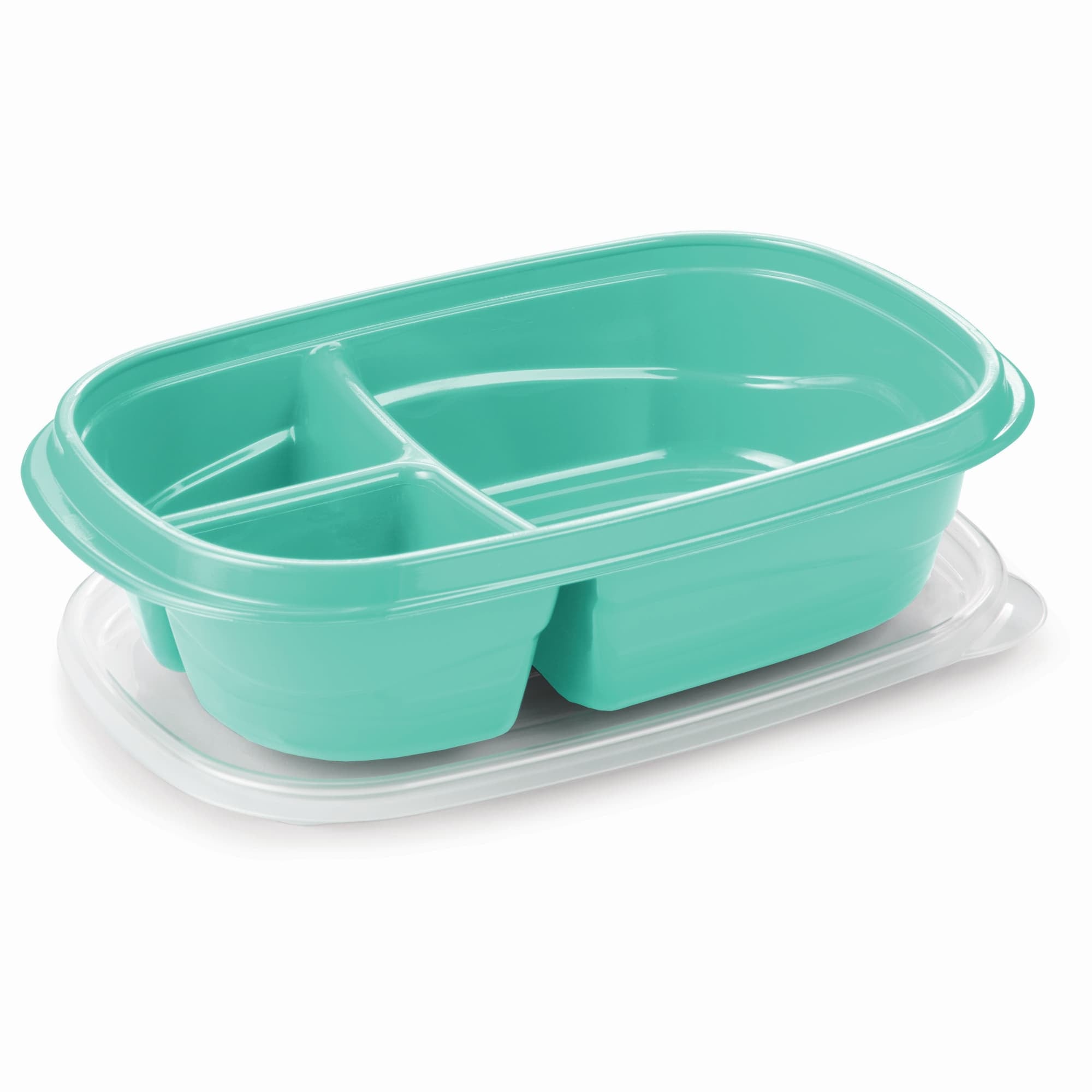 Rubbermaid Food Storage Container Set w/ Dividers, 4.7 Cup, Assorted, Pack of 8 - VMInnovations