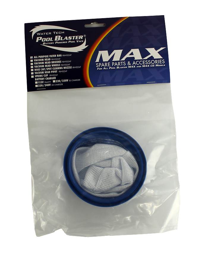 New Water Tech Pool Blaster PBW022AP Vacuum Cleaner Max All Purpose Filter Bag
