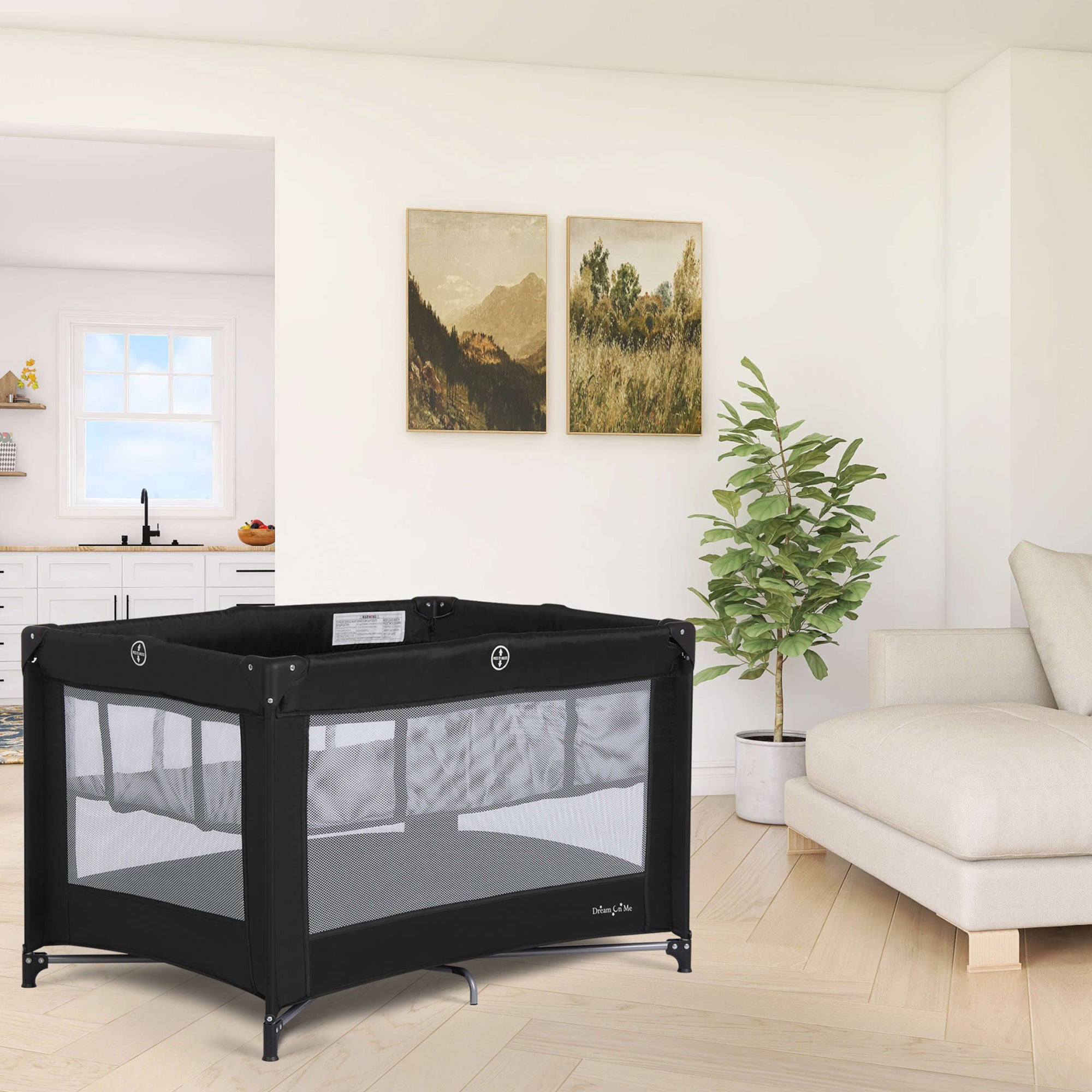 Zazzy Portable Playard with Bassinet