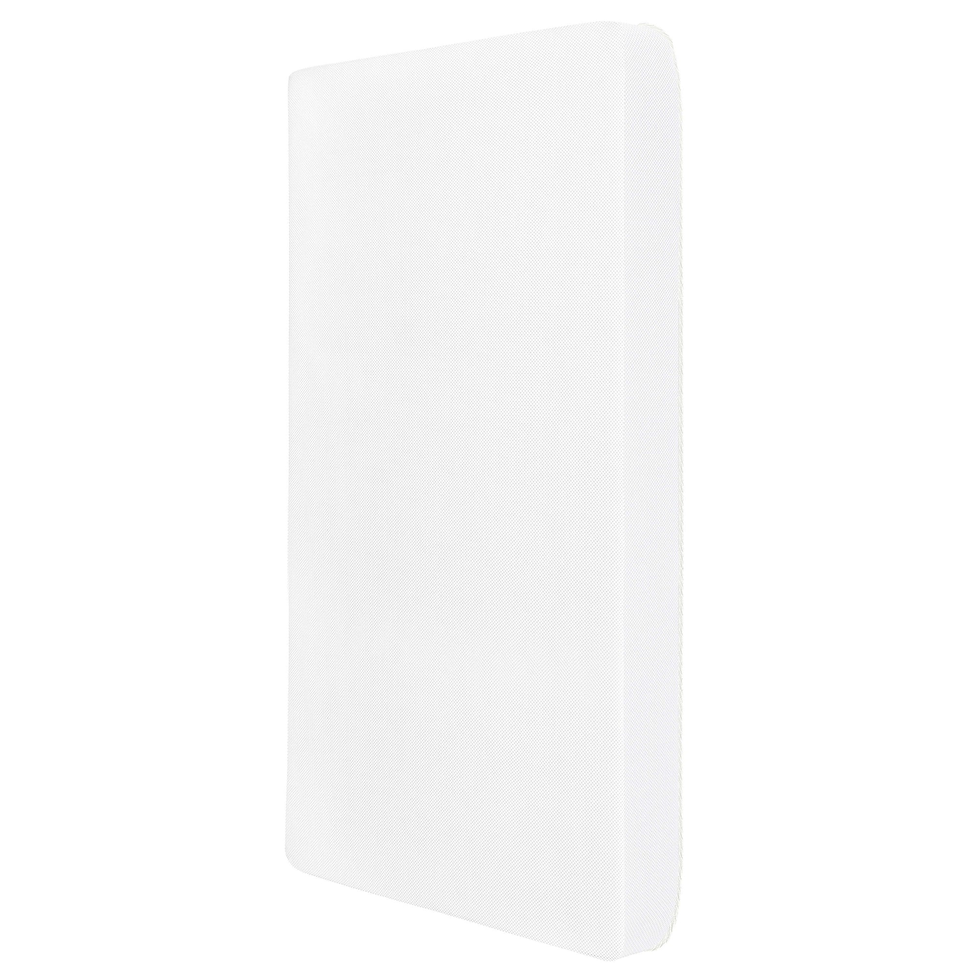 Dream on Me Holly 5 Inch Crib Mattress 52x28, Waterproof, White and Brown (Used)