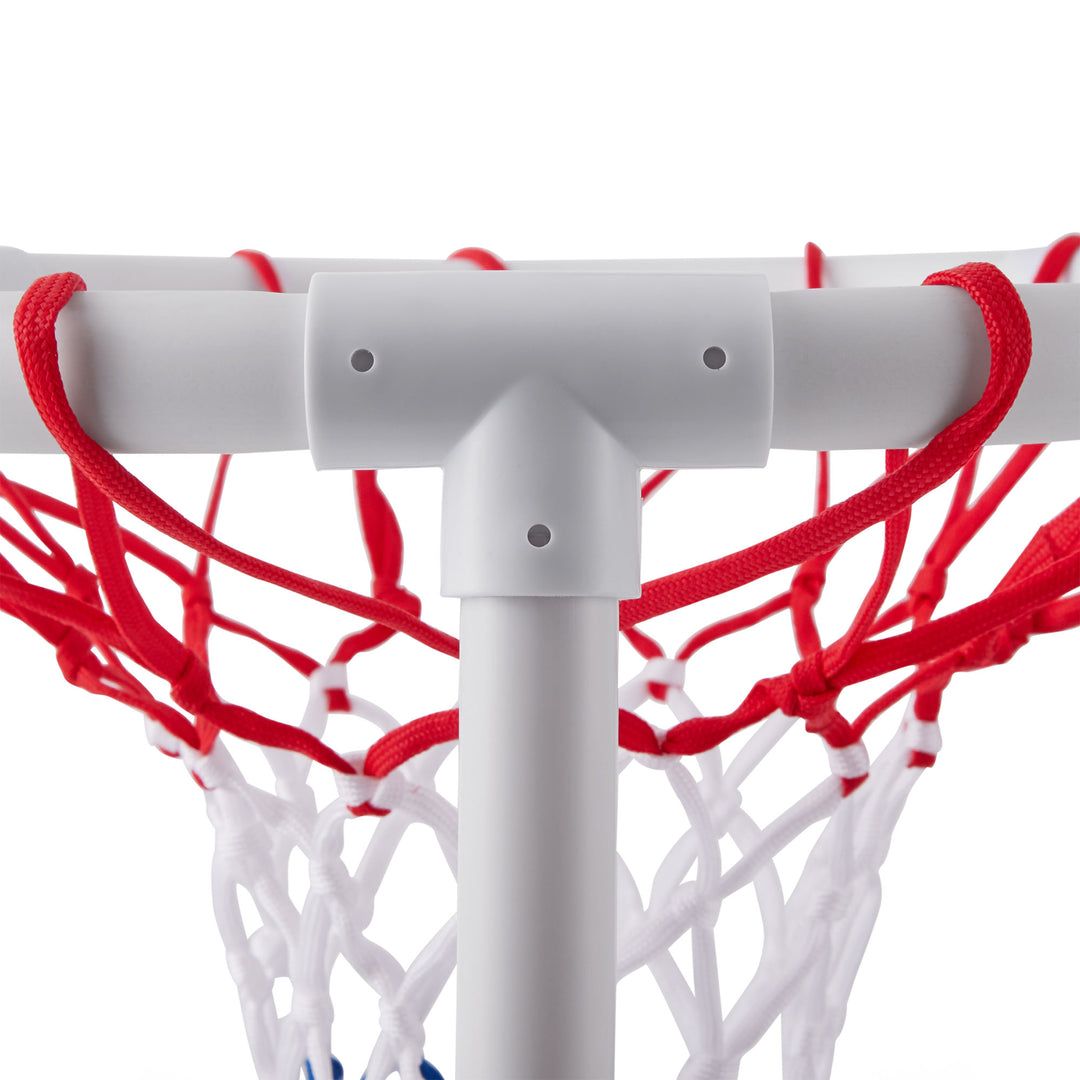 Swimline 9162 Super Hoops Floating Swimming Pool Basketball Game Set with Ball - VMInnovations