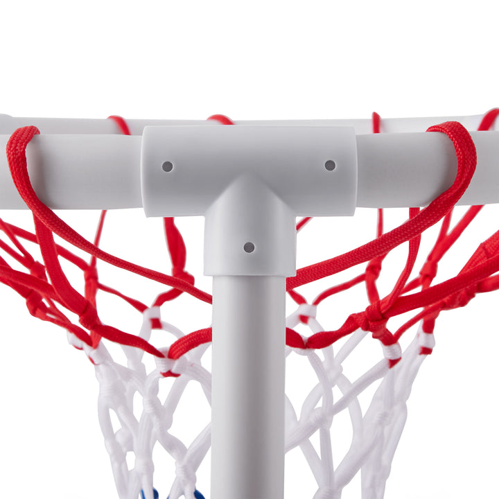 Swimline 9162 Super Hoops Floating Swimming Pool Basketball Game Set with Ball - VMInnovations