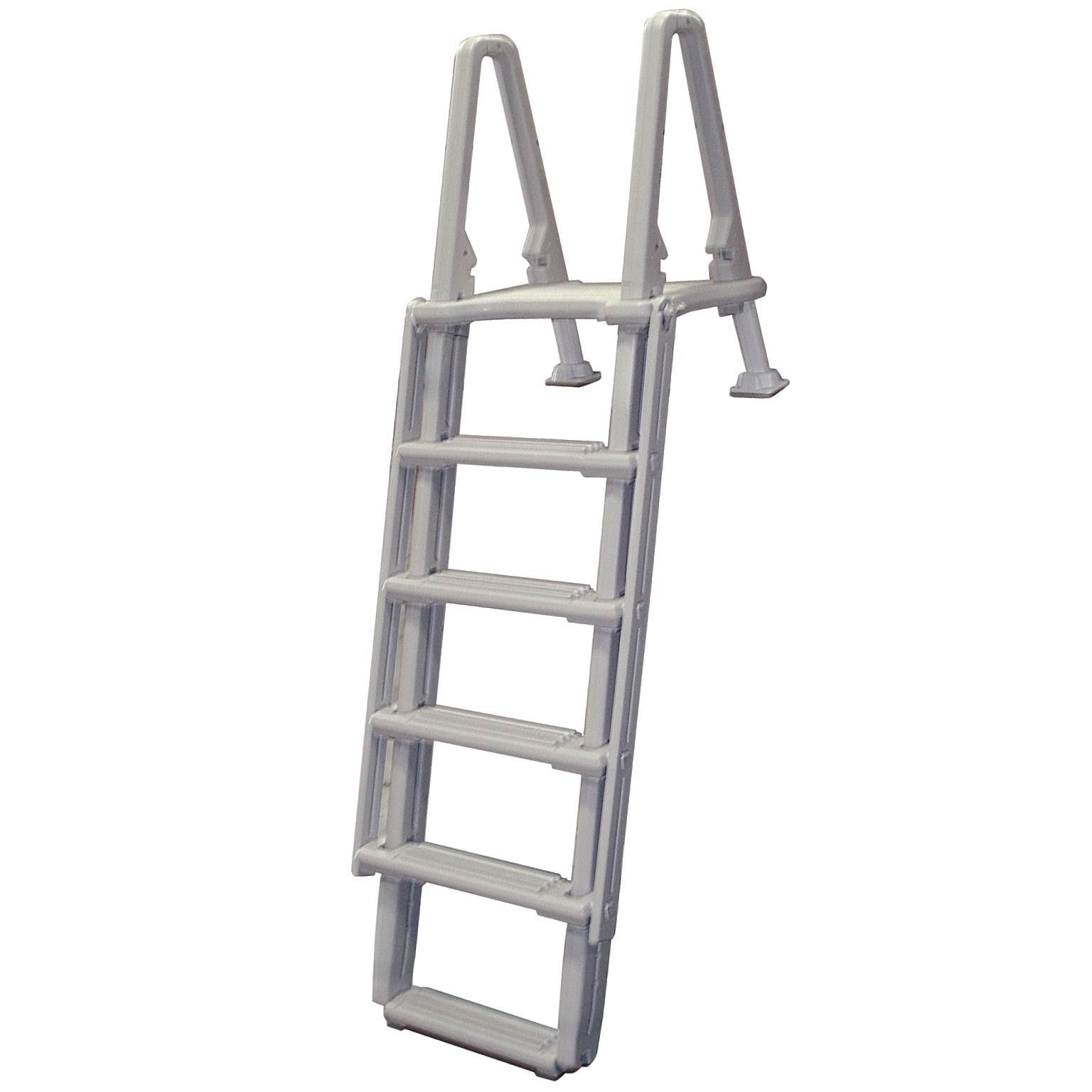 Confer Above Ground 8100X Swimming Pool Ladders Step Ladder 48"-54" (Open Box)