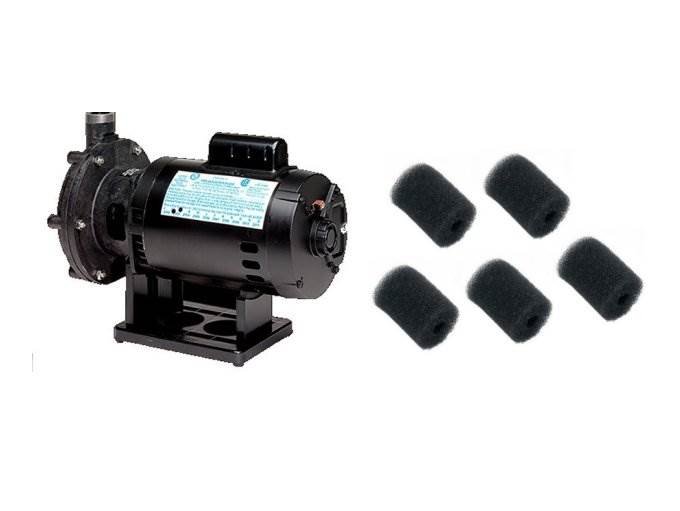 POLARIS PB4-60 Booster Pump 3/4 HP Pressure Cleaners PB460 + 5 Tail Scrubbers - VMInnovations