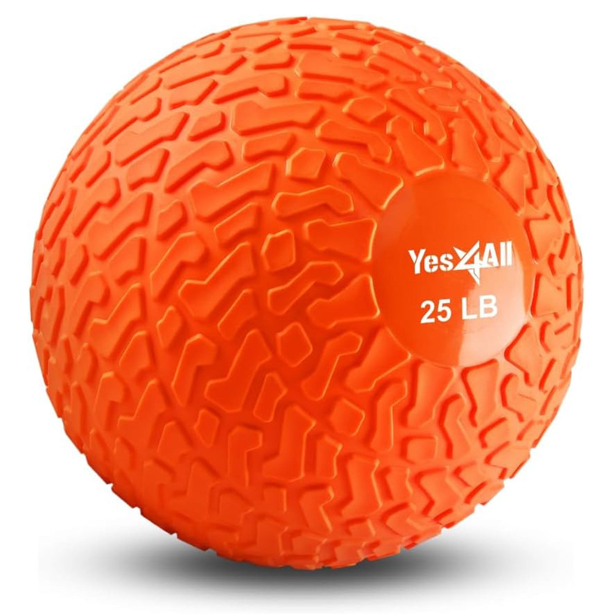 Yes4All 25Lb Slam Ball, Durable Sand Filled Workout Weight Ball, (Open Box) - VMInnovations