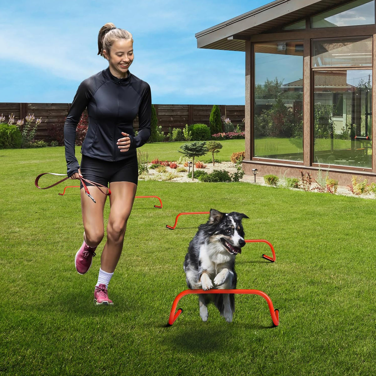 Yes4All Agility Speed Training Hurdles for Sports Athletes, Pack of 5,(Open Box) - VMInnovations