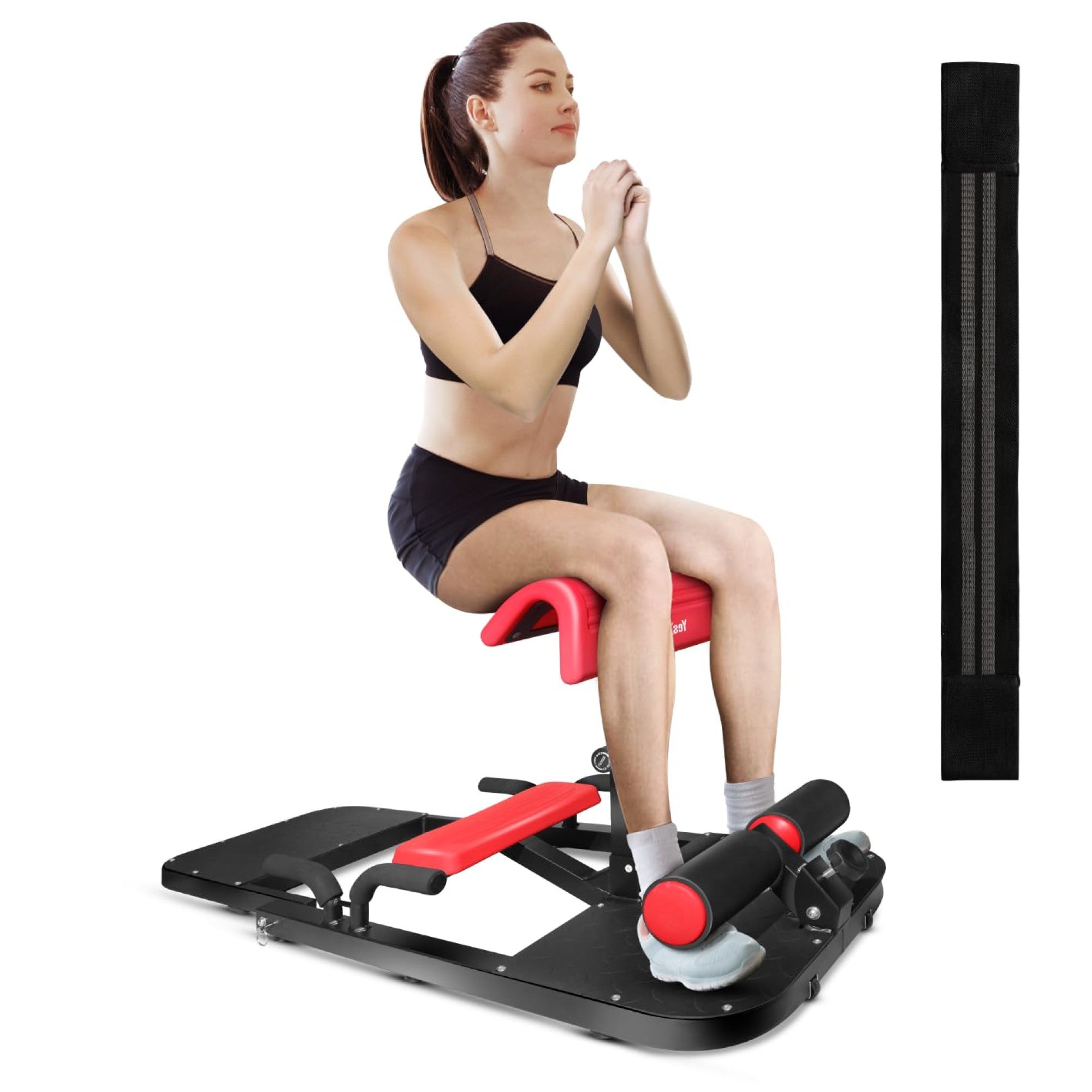 Yes4All Versatile Hip Thrust Machine with Resistance Bands for Home (Open Box)