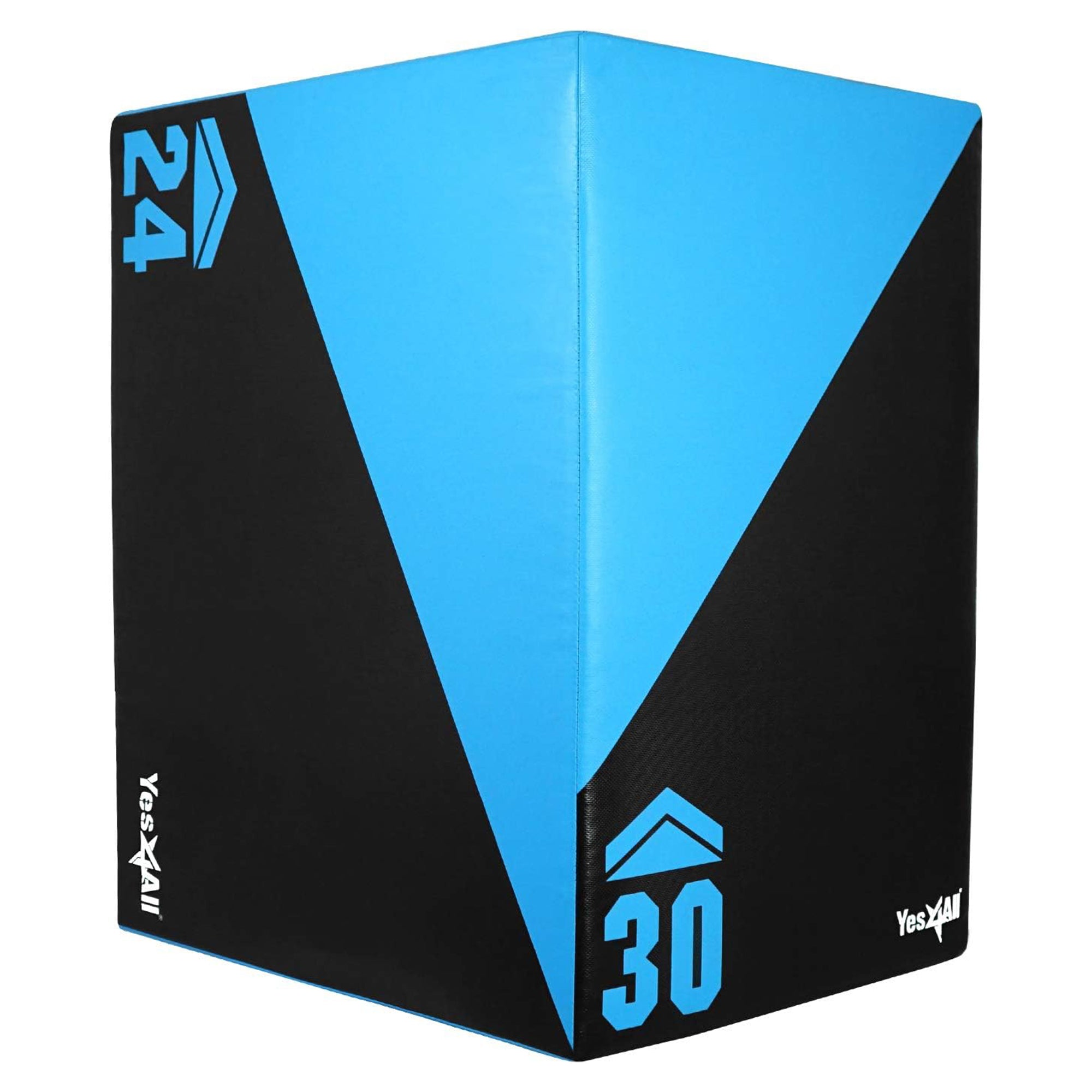 Yes4All 3-in-1 Soft Plyo Box with Foam Core & PVC Cover 30"L x 24"W x 20"H, 64lb - VMInnovations