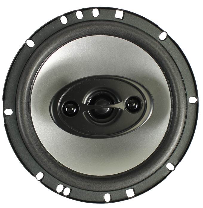 2) New Dual TS65 6.5" 140 Watt 3 Way Coaxial Car Speakers w/Blue Neon Lights