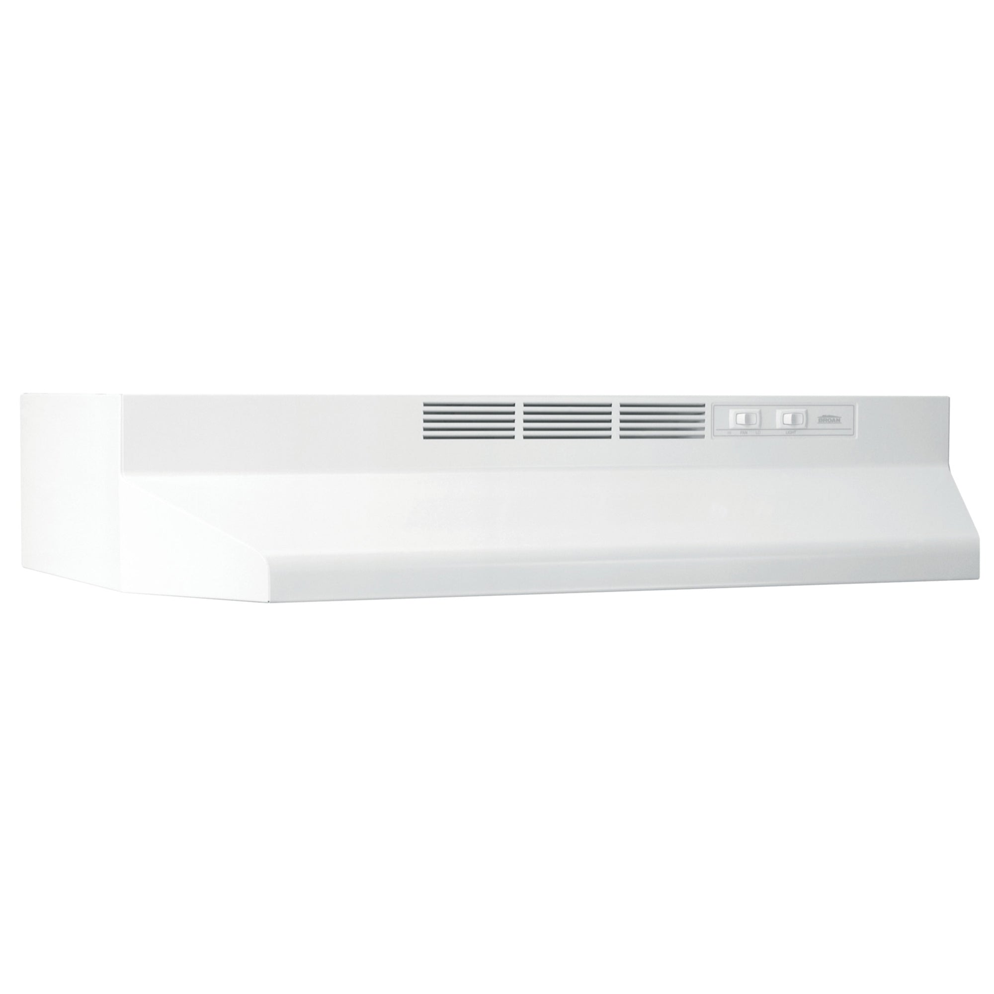 Broan-NuTone Under-Cabinet Ductless Range Hood w/ Filter, 30", White (Used)