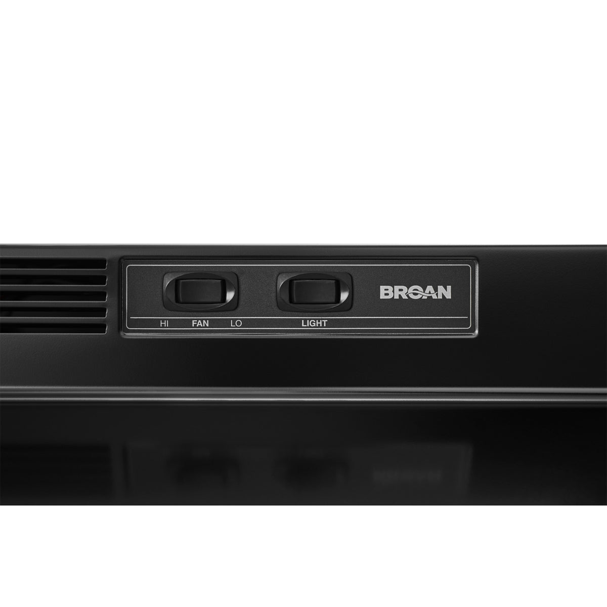 Broan-NuTone Under-Cabinet Ductless Range Hood with Charcoal Filter, 30", Black (Used)