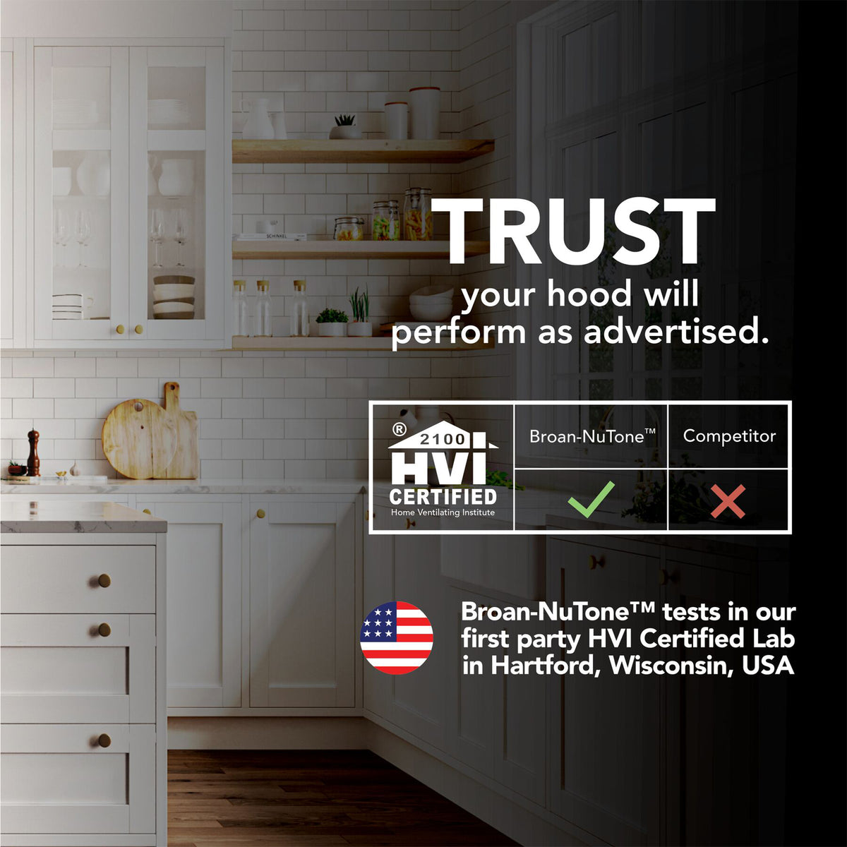 Broan-NuTone Convertible Under-Cabinet Range Hood, 30 In, 230 Max CFM (Open Box)
