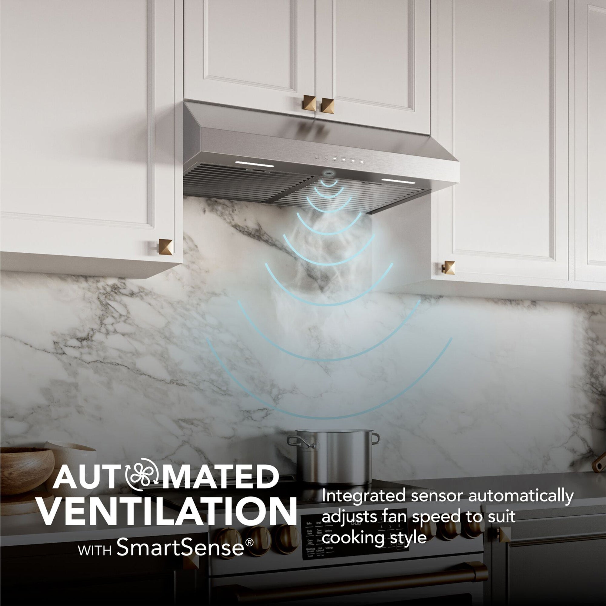Broan-NuTone 36" Under Cabinet Range Hood, ENERGY STAR 490 Max Blower CFM, Steel - VMInnovations