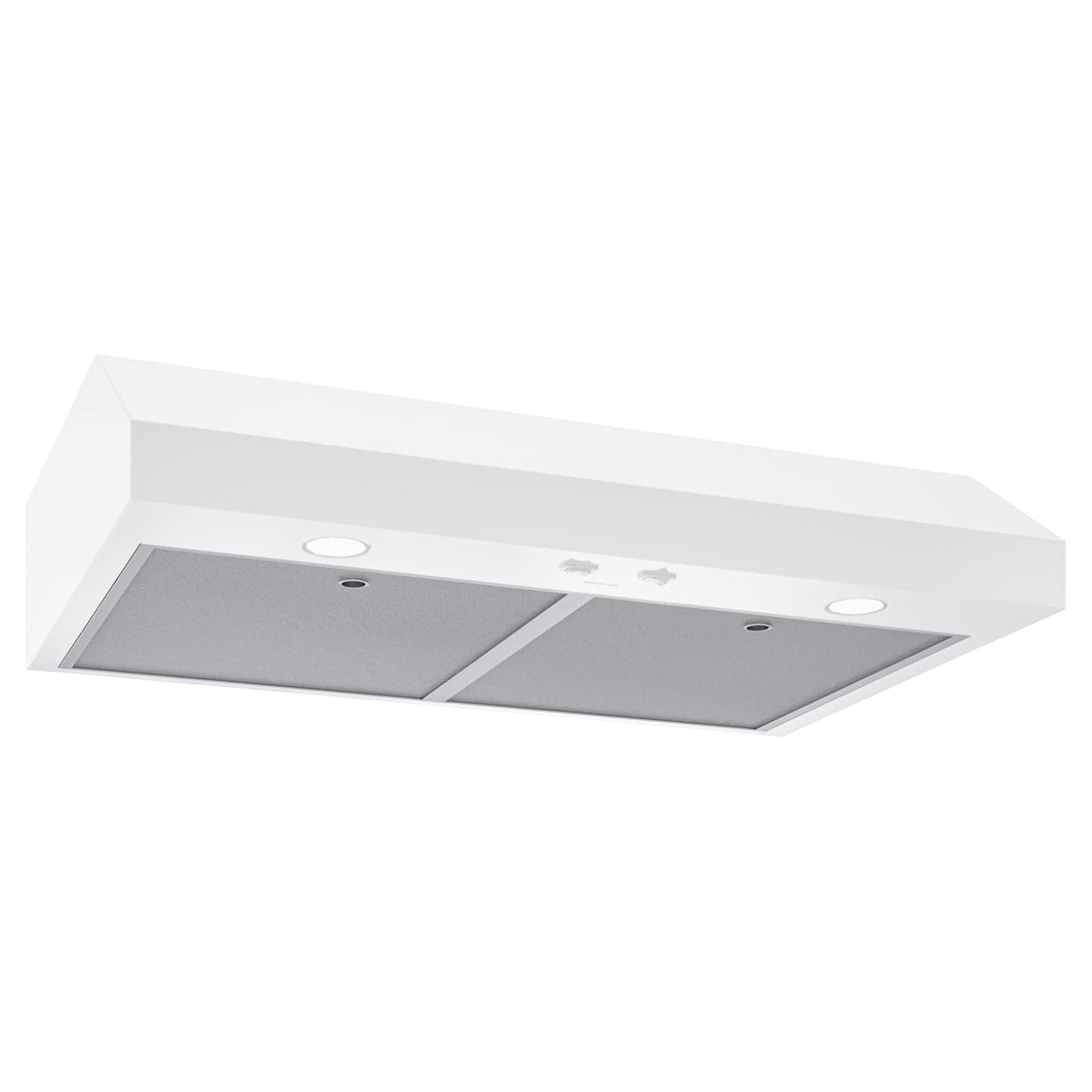 Broan-NuTone 24" Under Cabinet Range Hood, ENERGY STAR 350 Max Blower CFM, White - VMInnovations