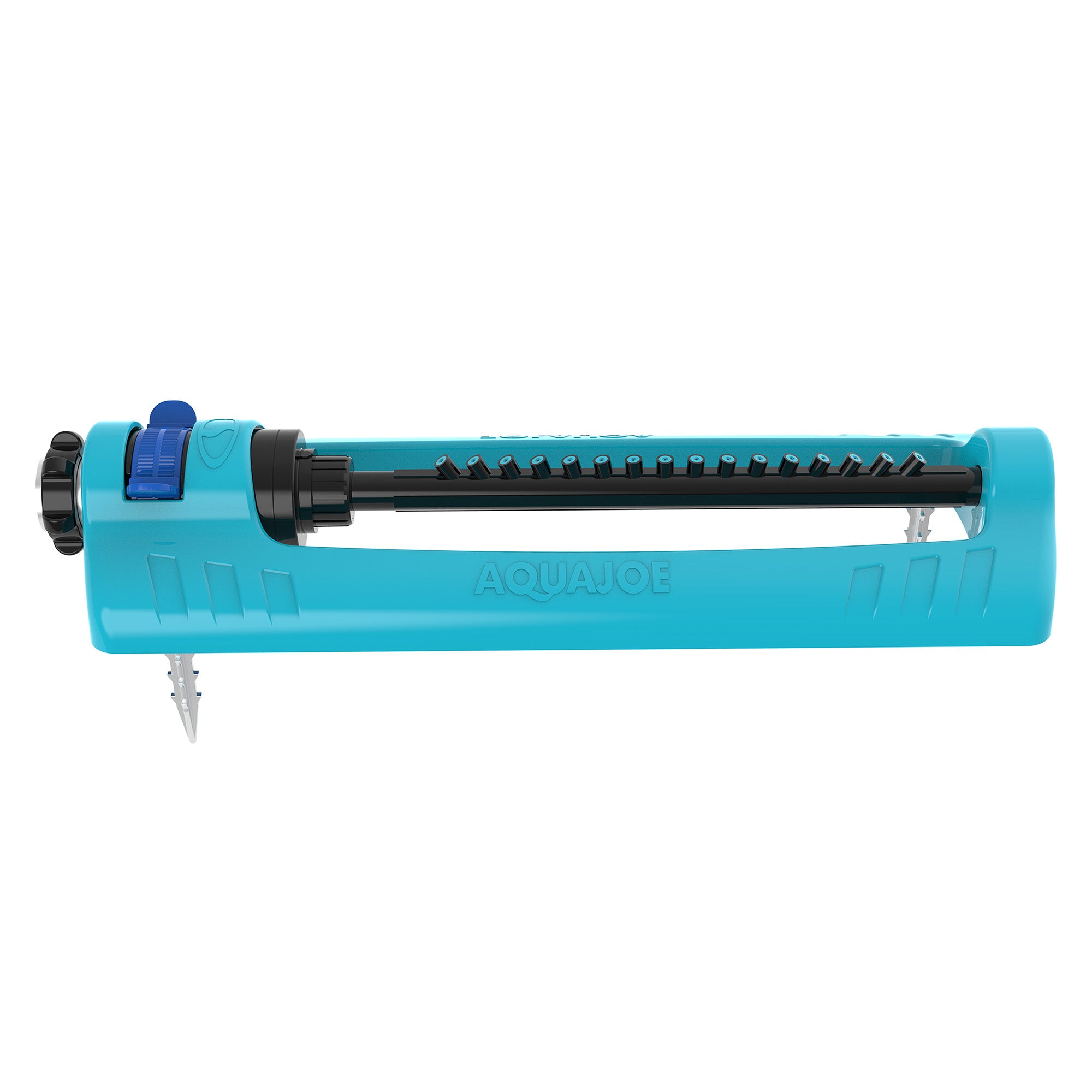 Aqua Joe Oscillating Sprinkler, Ground Spike with Adjustable Spray, 3400 Sq. Ft.