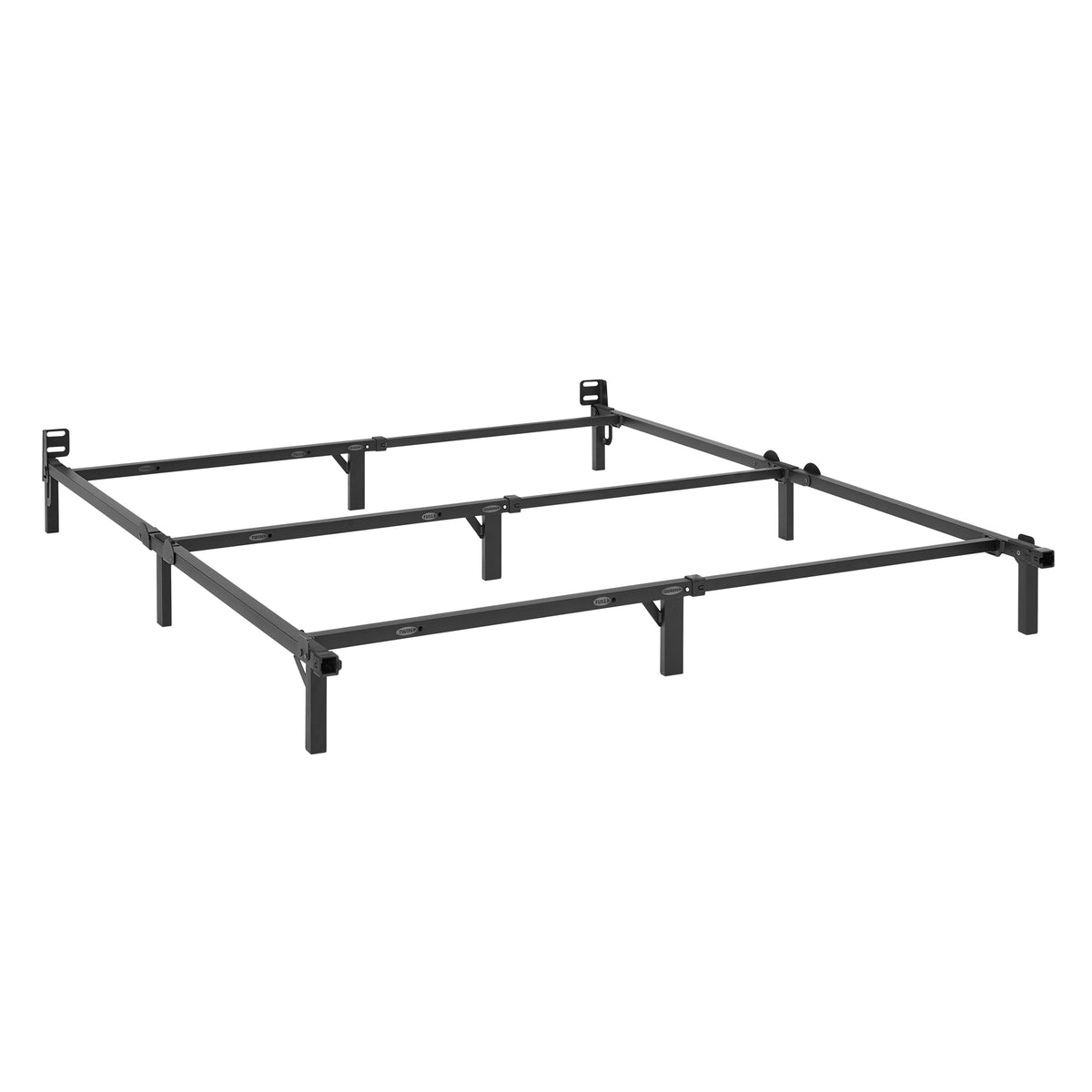 Hercules 7" Adjustable Metal Bed Frame for Twin, Full, and Queen Size Mattress - VMInnovations