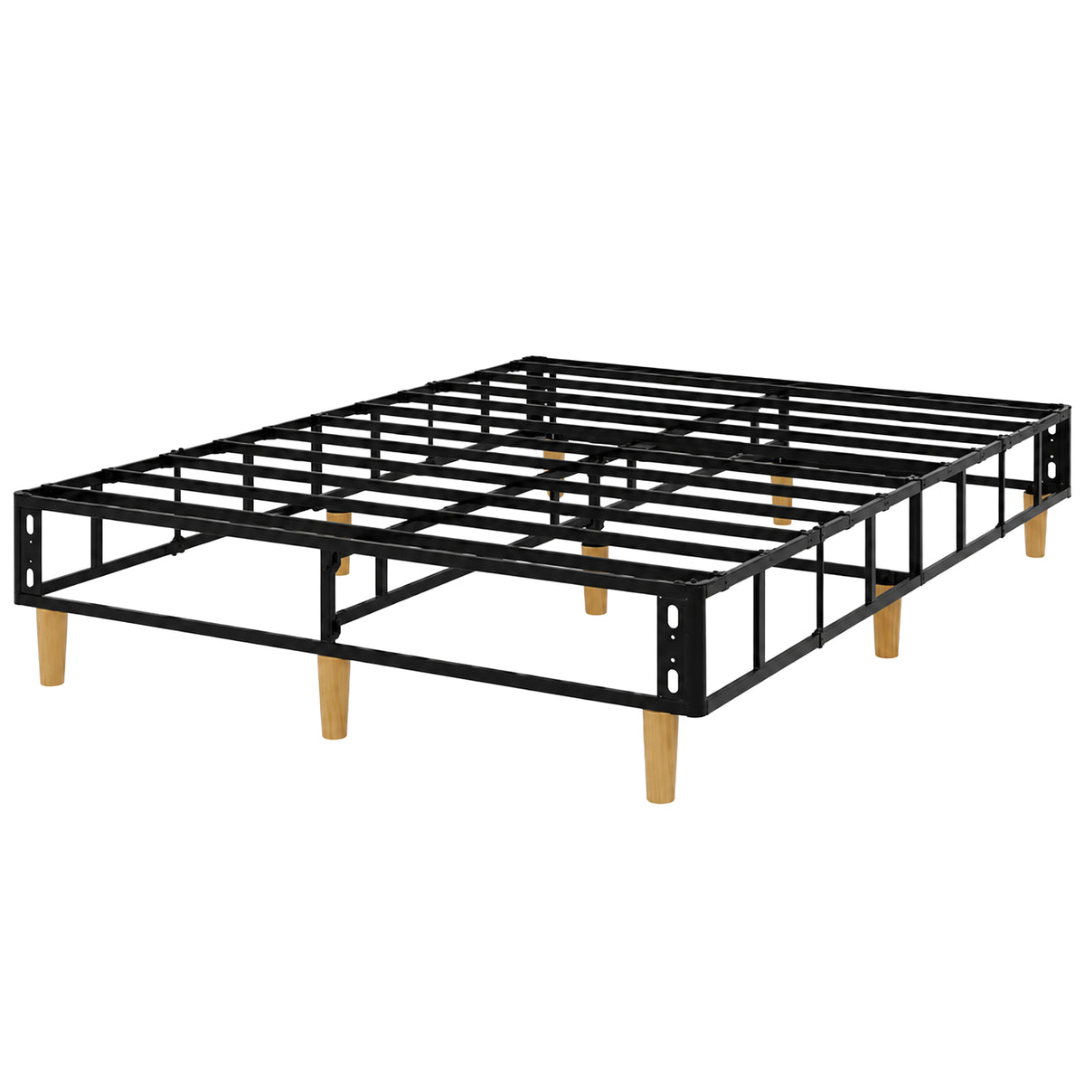 Hercules 15" Folding Metal Box Spring Mattress Foundation with 6" Legs, Full