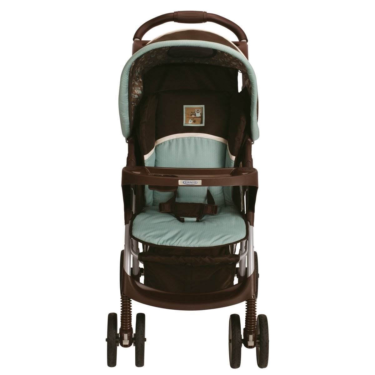 Graco LiteRider Lightweight Folding Baby Stroller - Little Hoot (Open Box)