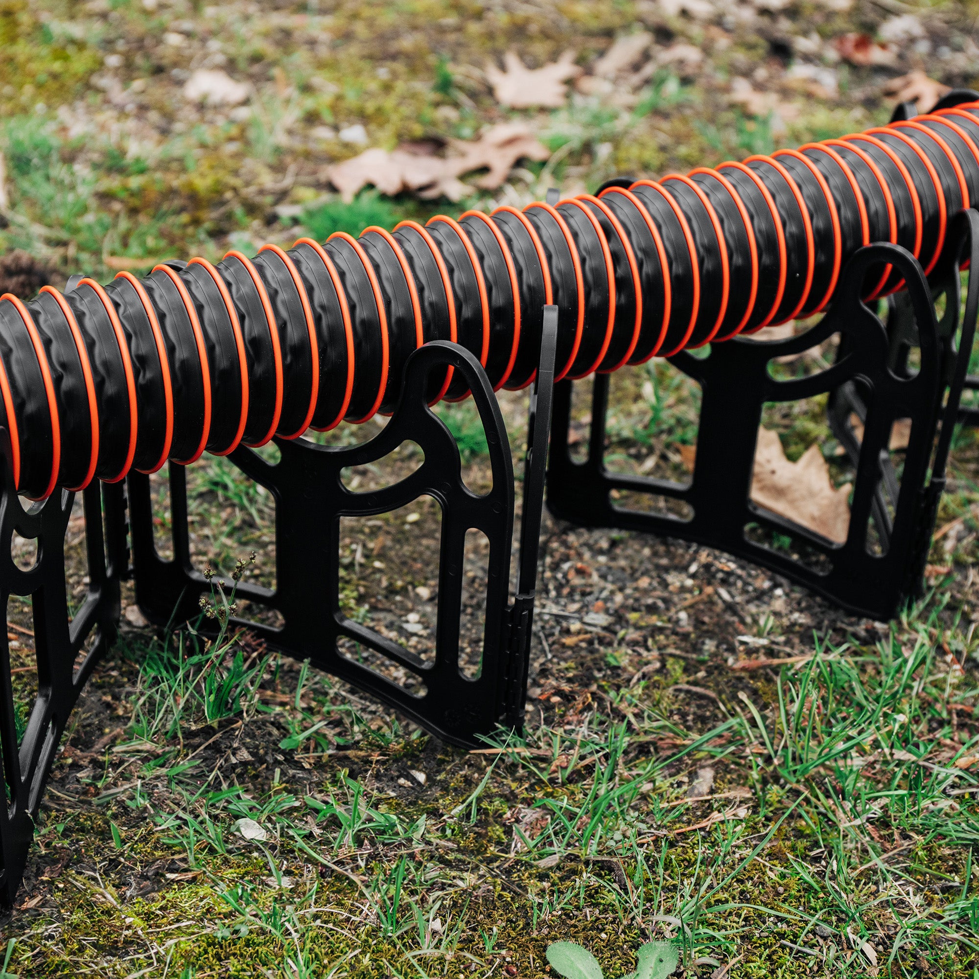 Camco Sidewinder 30' RV Sewer Hose Support, Gravity Flow Tool for Sewer Drainage - VMInnovations