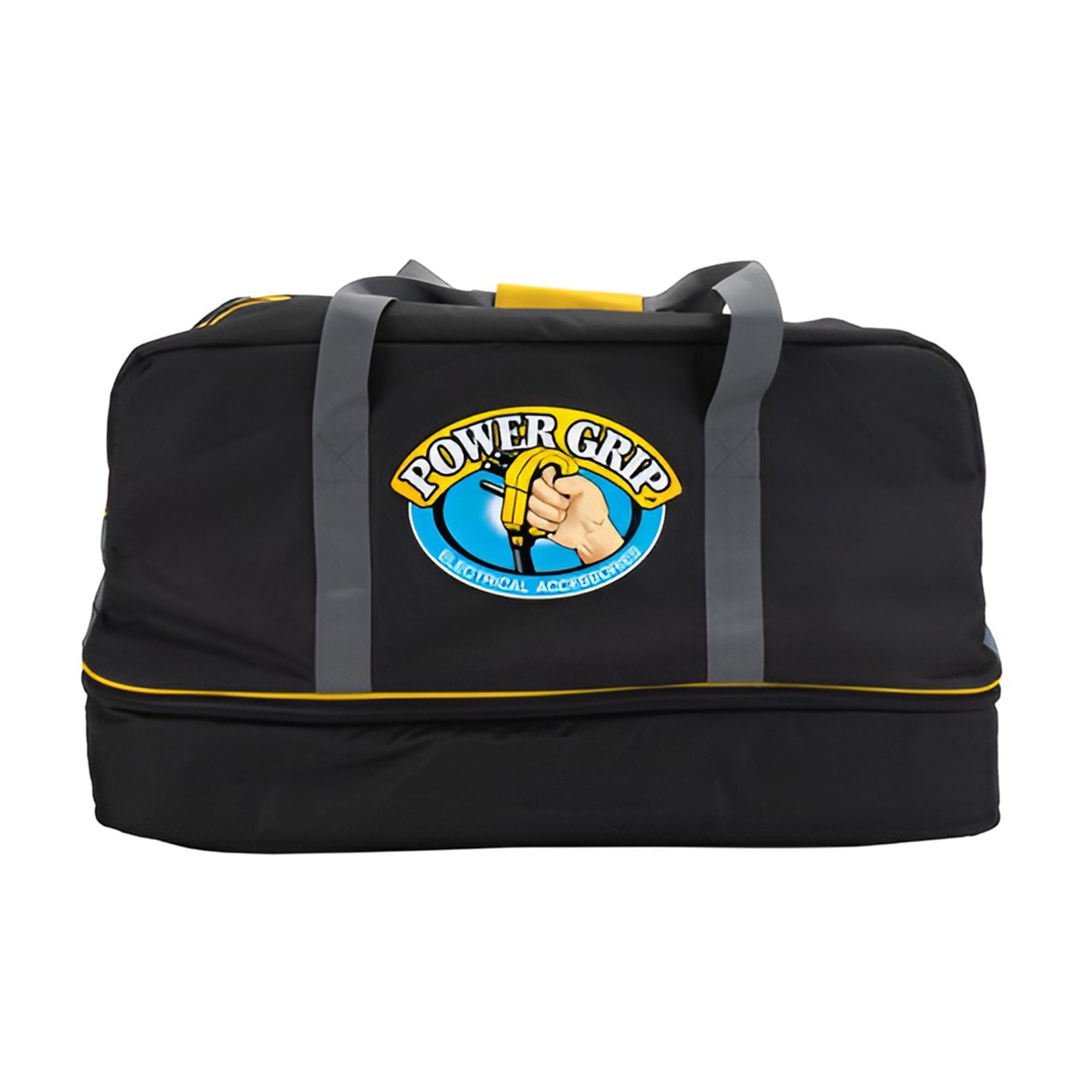 Camco Power Grip Electrical Accessory Bag with Adapter Storage Duffel, Black - VMInnovations